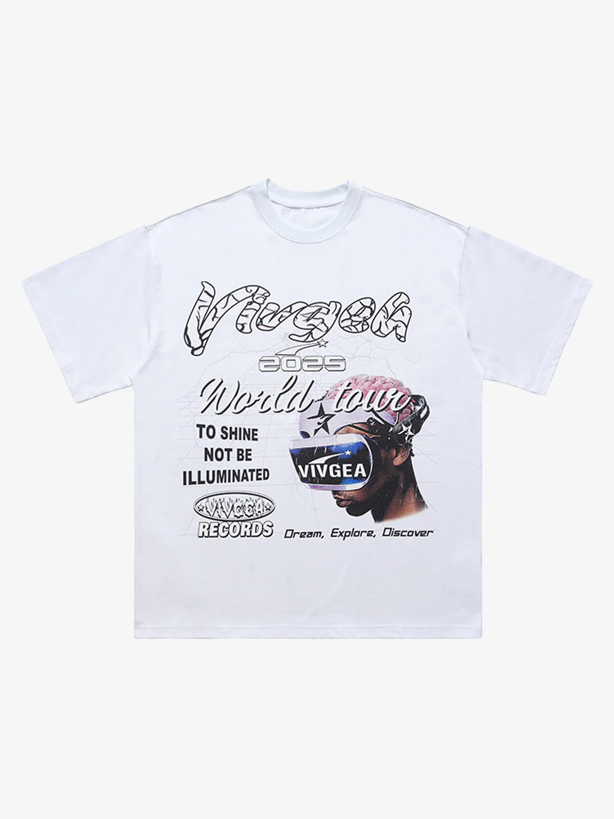 Retro Sci-Fi Graphic T-Shirt - Image 2
