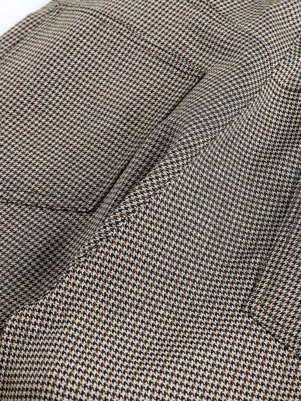 Belted Houndstooth Blazer Pants - Image 5