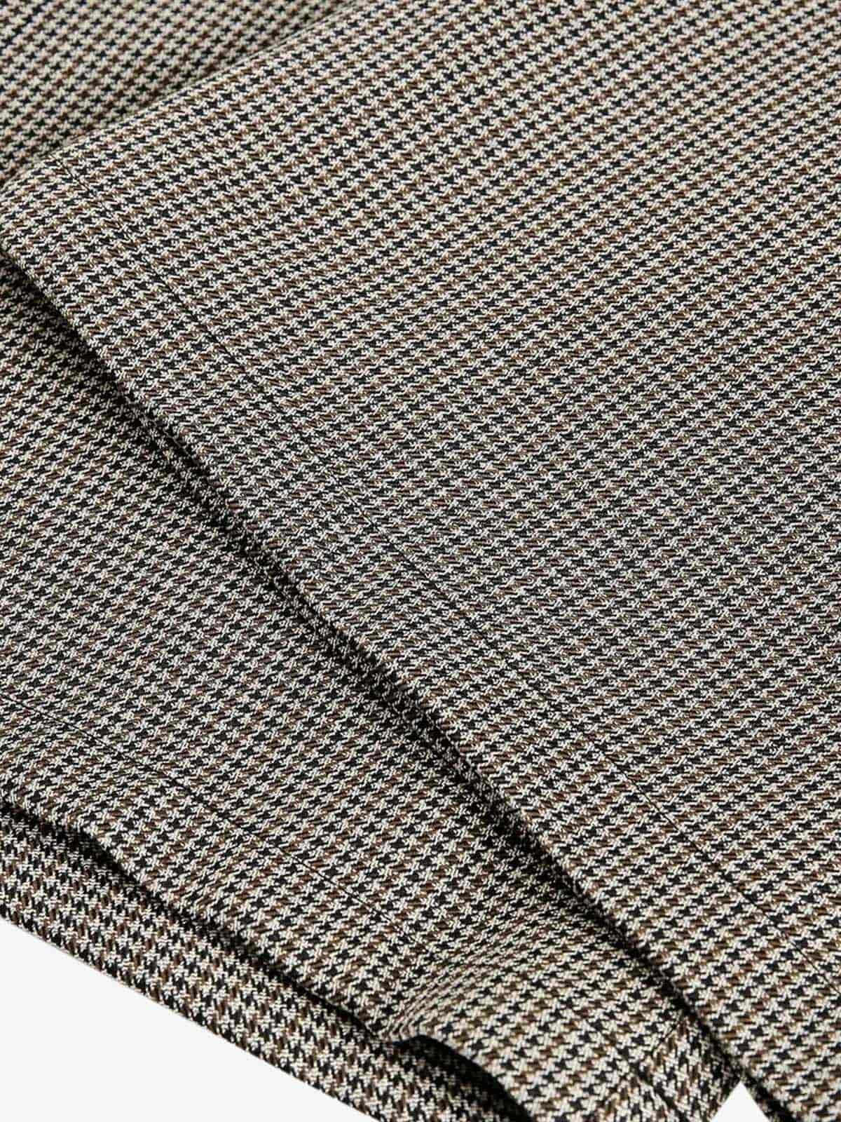 Belted Houndstooth Blazer Pants - Image 8