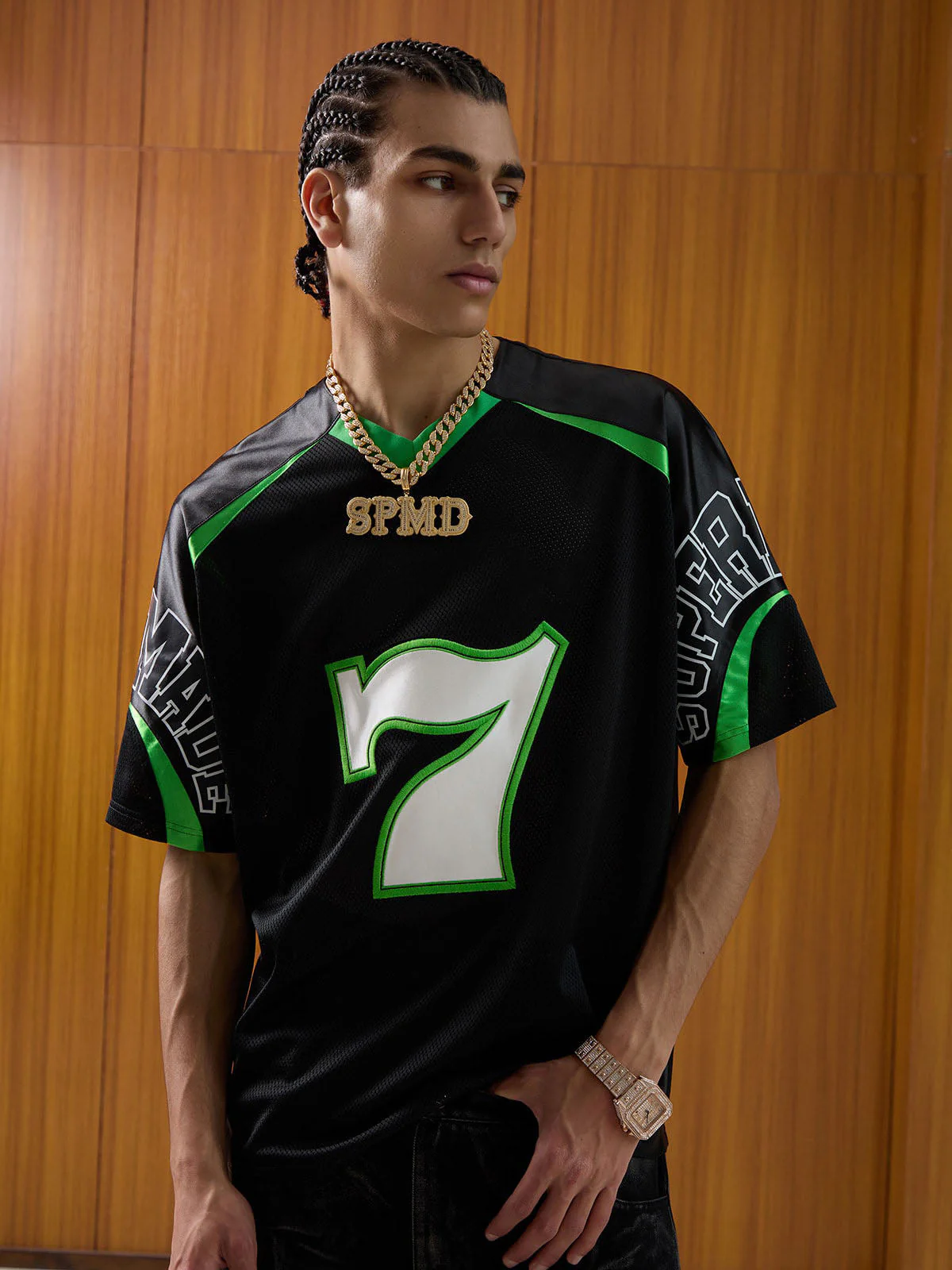 Original Contrast Color Jersey T-SHIRT - 2347 - Image 11