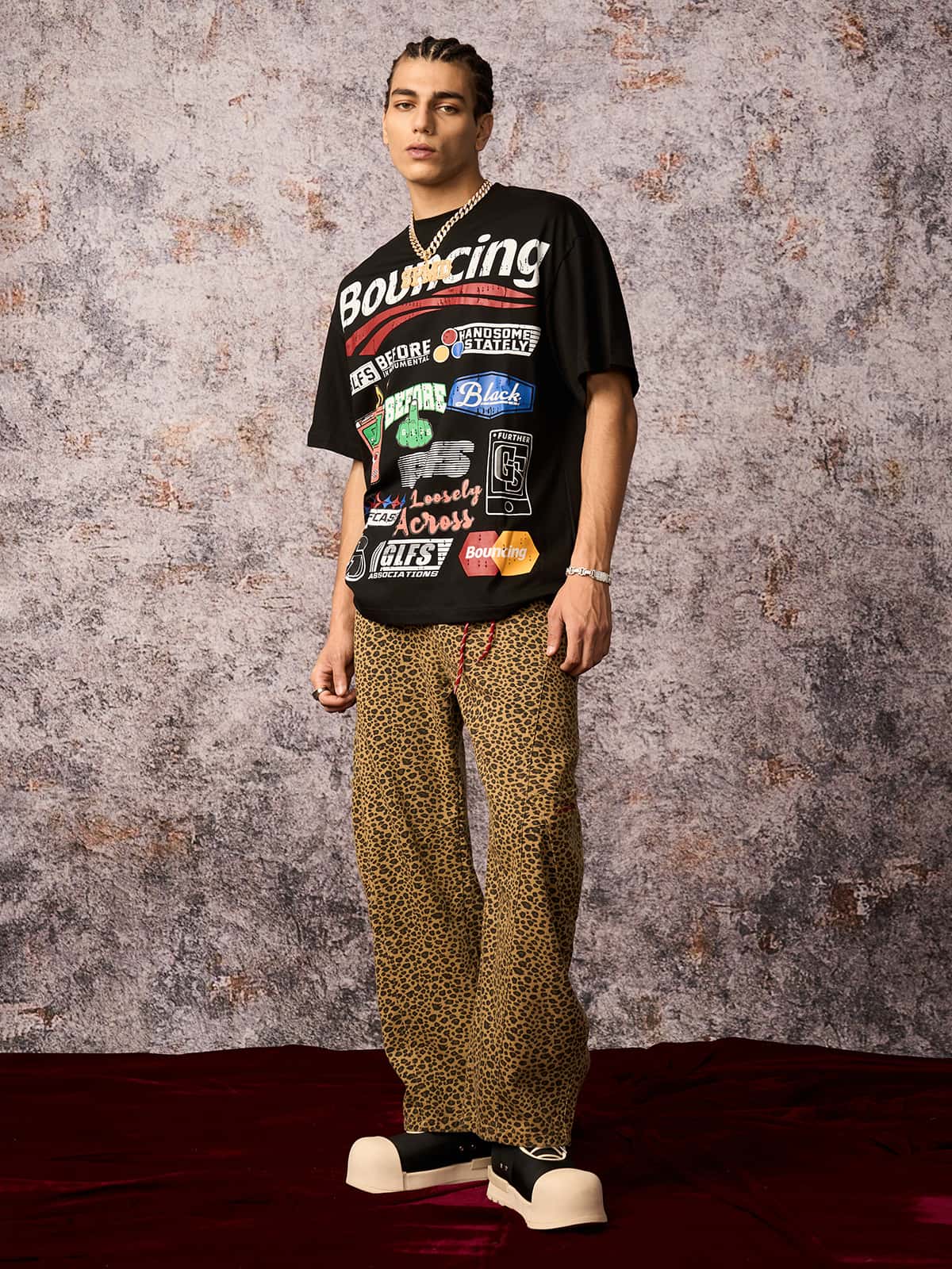 Street Graphic Print T-Shirt - 2415 - Image 8