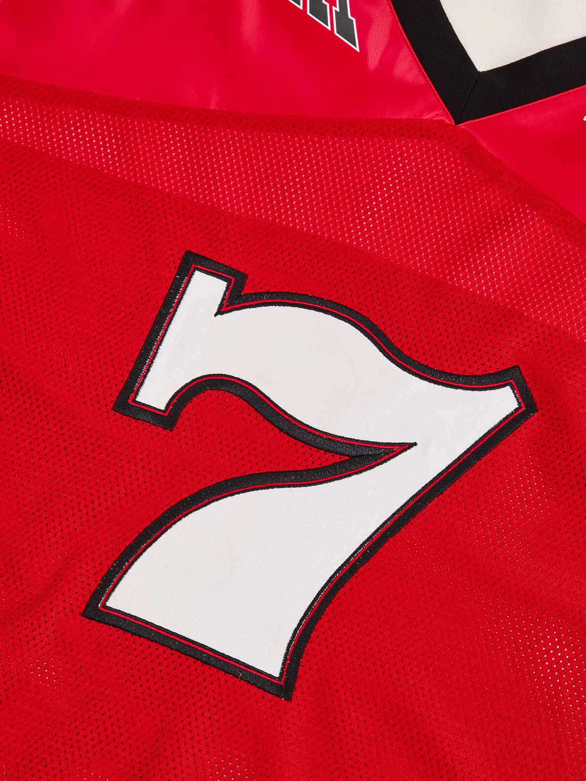 Original "SUPER 7" V-Neck Jersey T-SHIRT - 2424 - Image 14