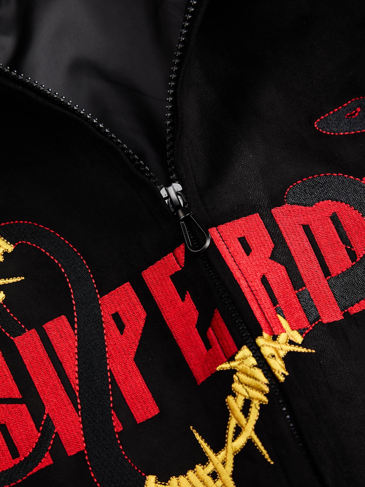 Original Embroidered Jersey Bomber Jacket - 2346 - Image 12