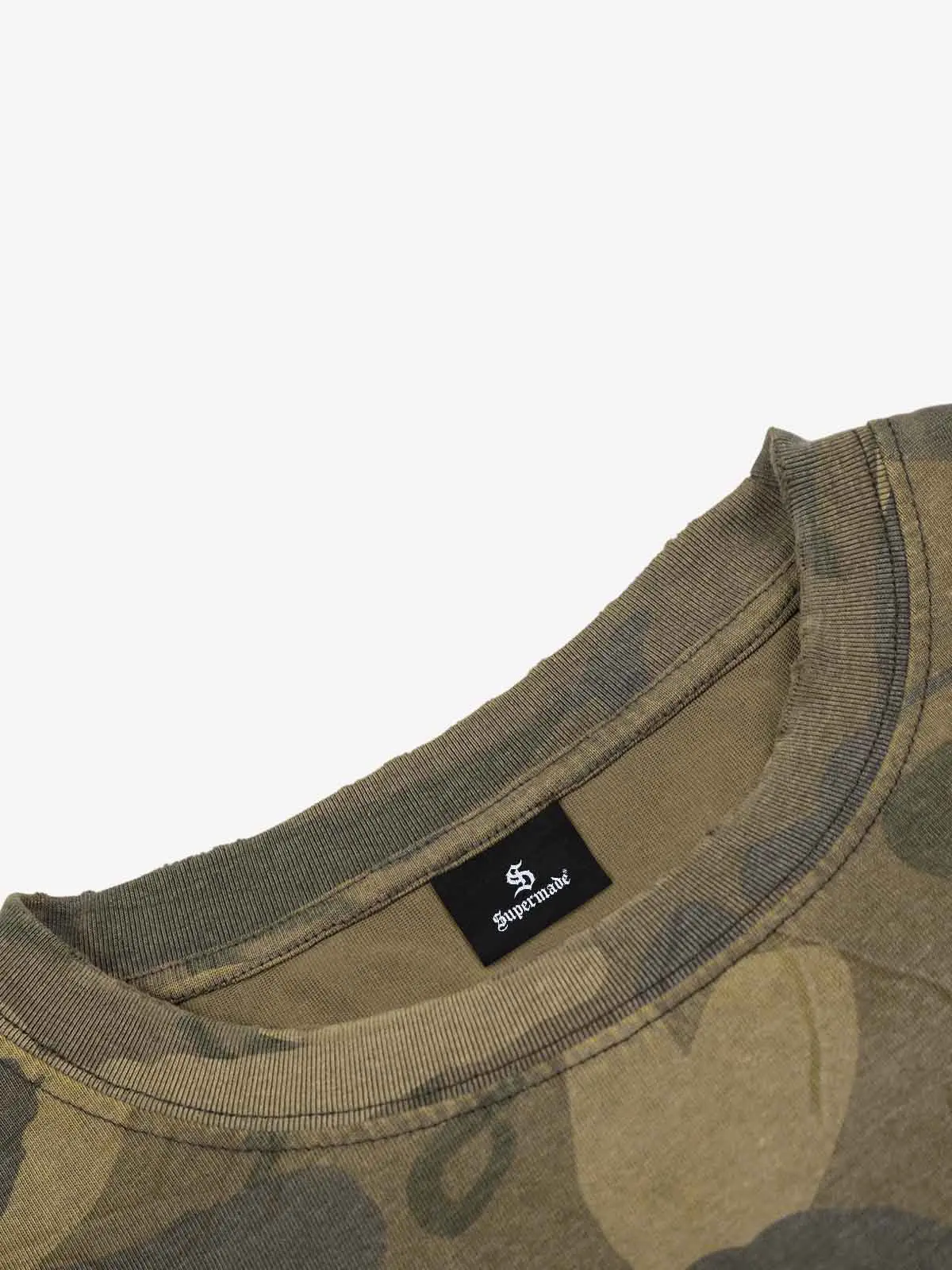 Camo Number 8 Graphic Long Sleeve T-Shirt - Image 3