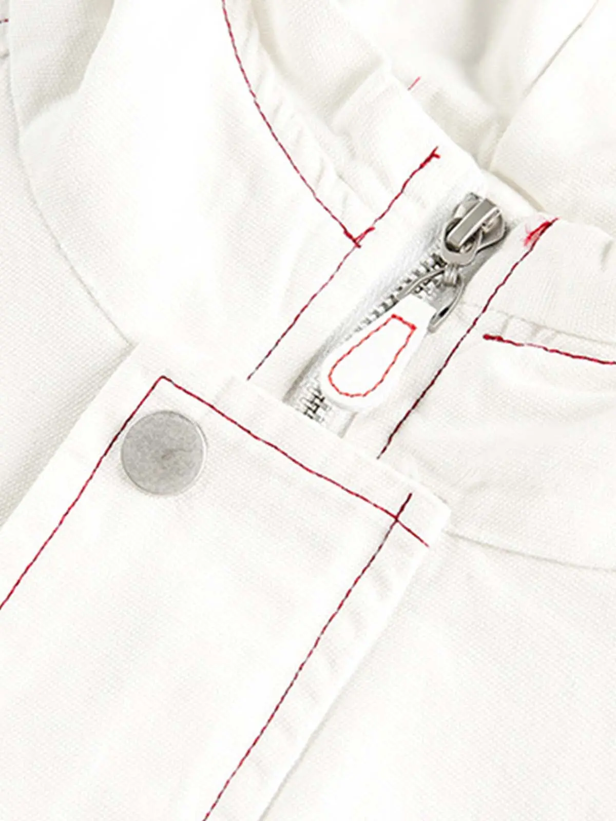 Contrast Stitch Hooded Zip Jacket - Image 6