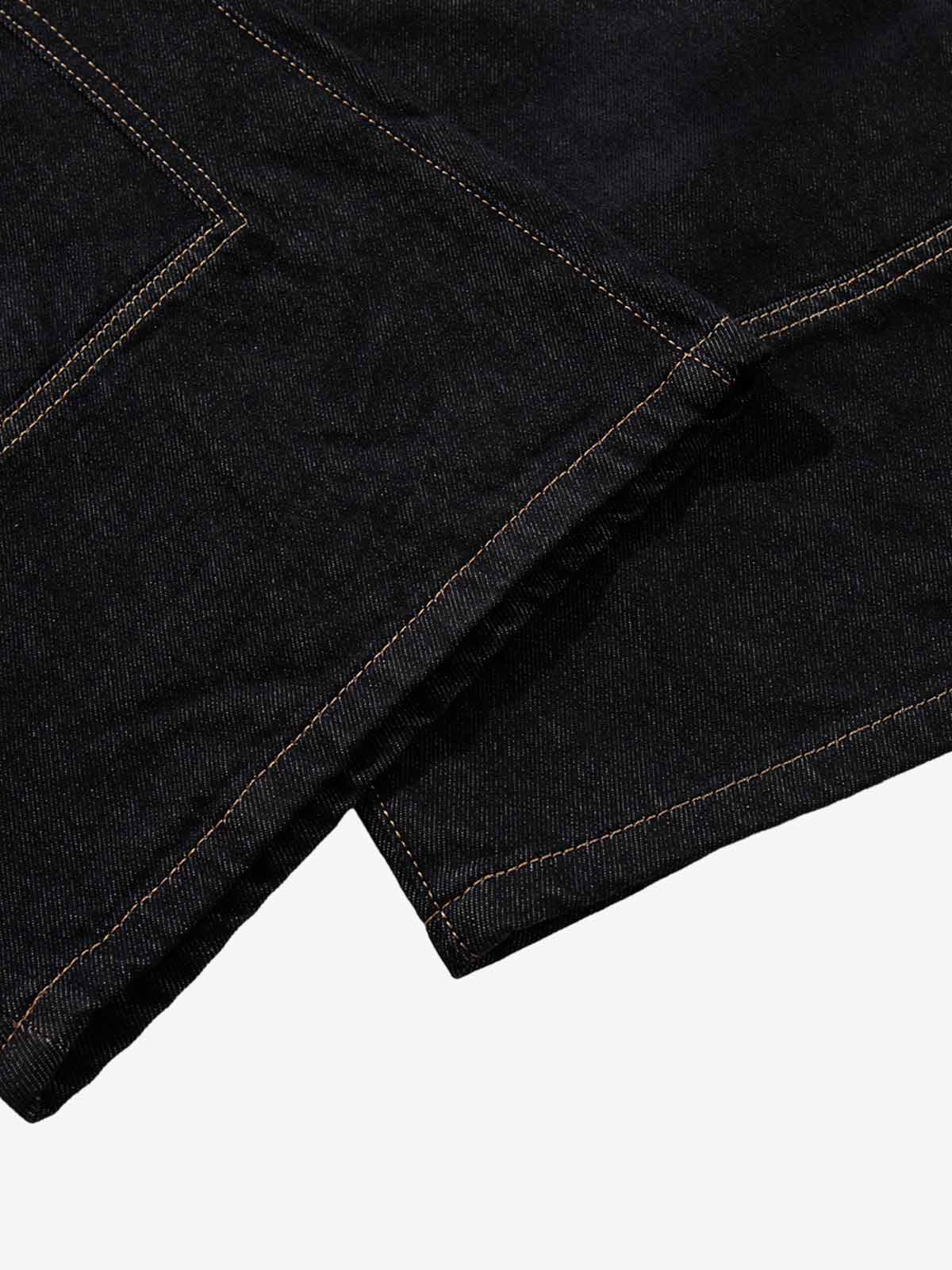 Dark Gothic Graphic Wide-Leg Jeans - Image 11