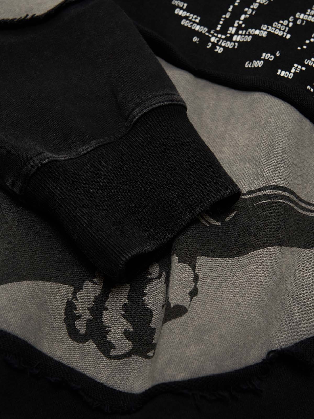 Distressed Electronic Exorcist Print Hoodie - Image 20