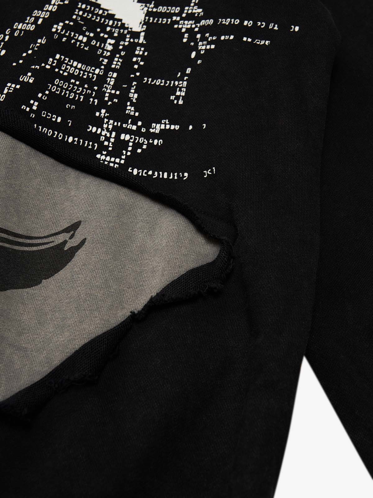 Distressed Electronic Exorcist Print Hoodie - Image 21