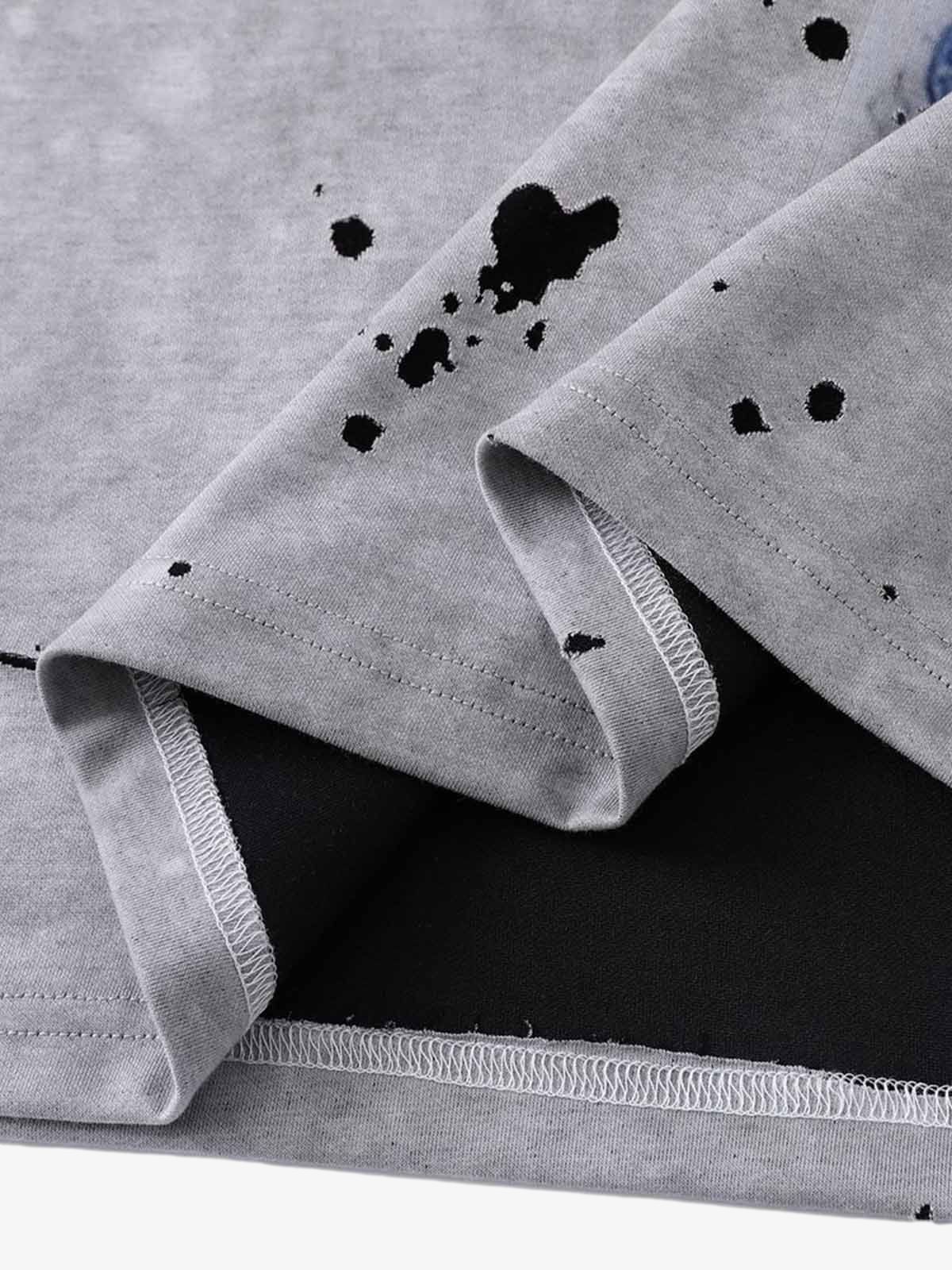 Retro Ink Splash T-Shirt - Image 7