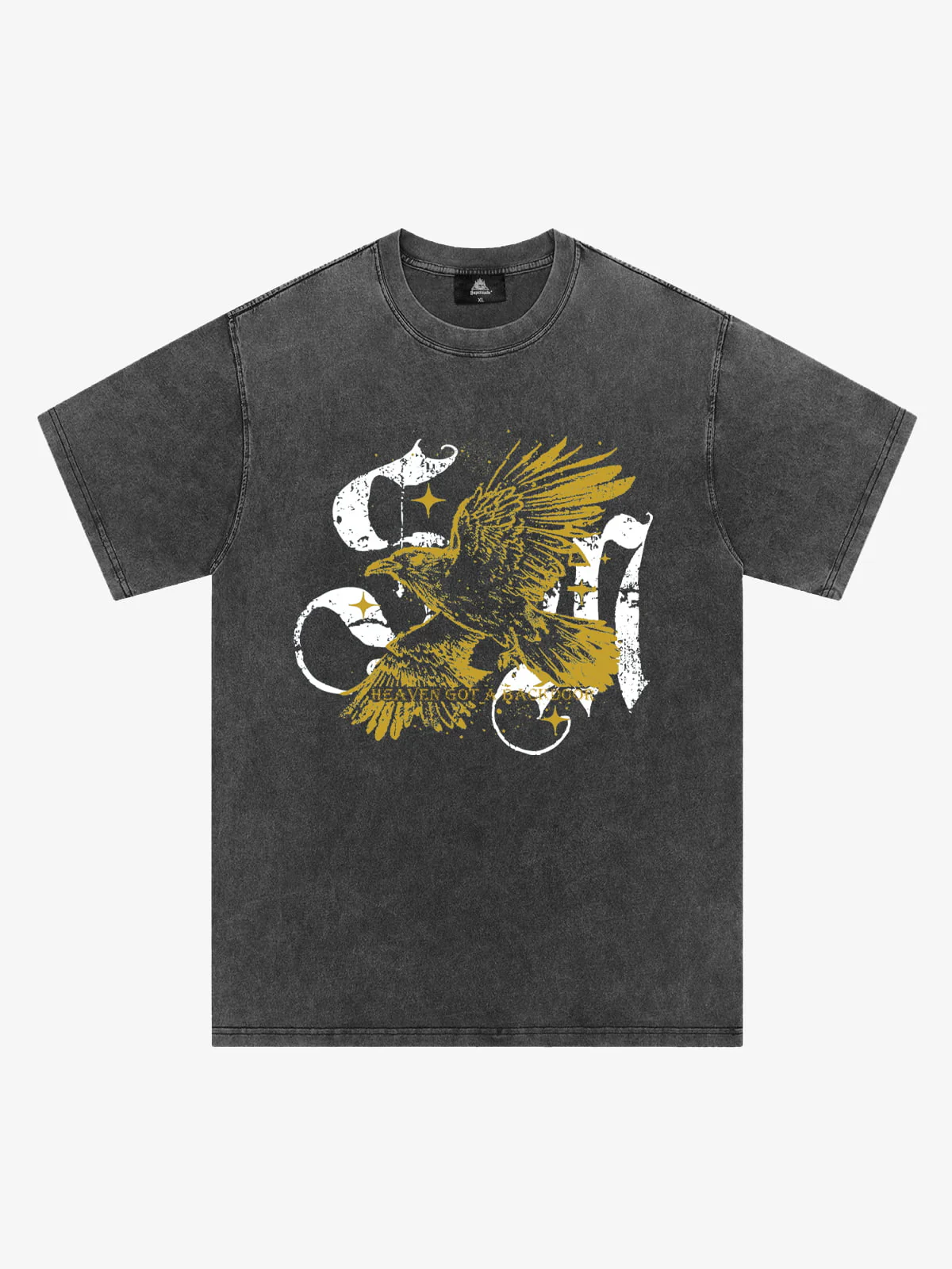 Original Distressed Eagle Graphic T-Shirt - Image 11