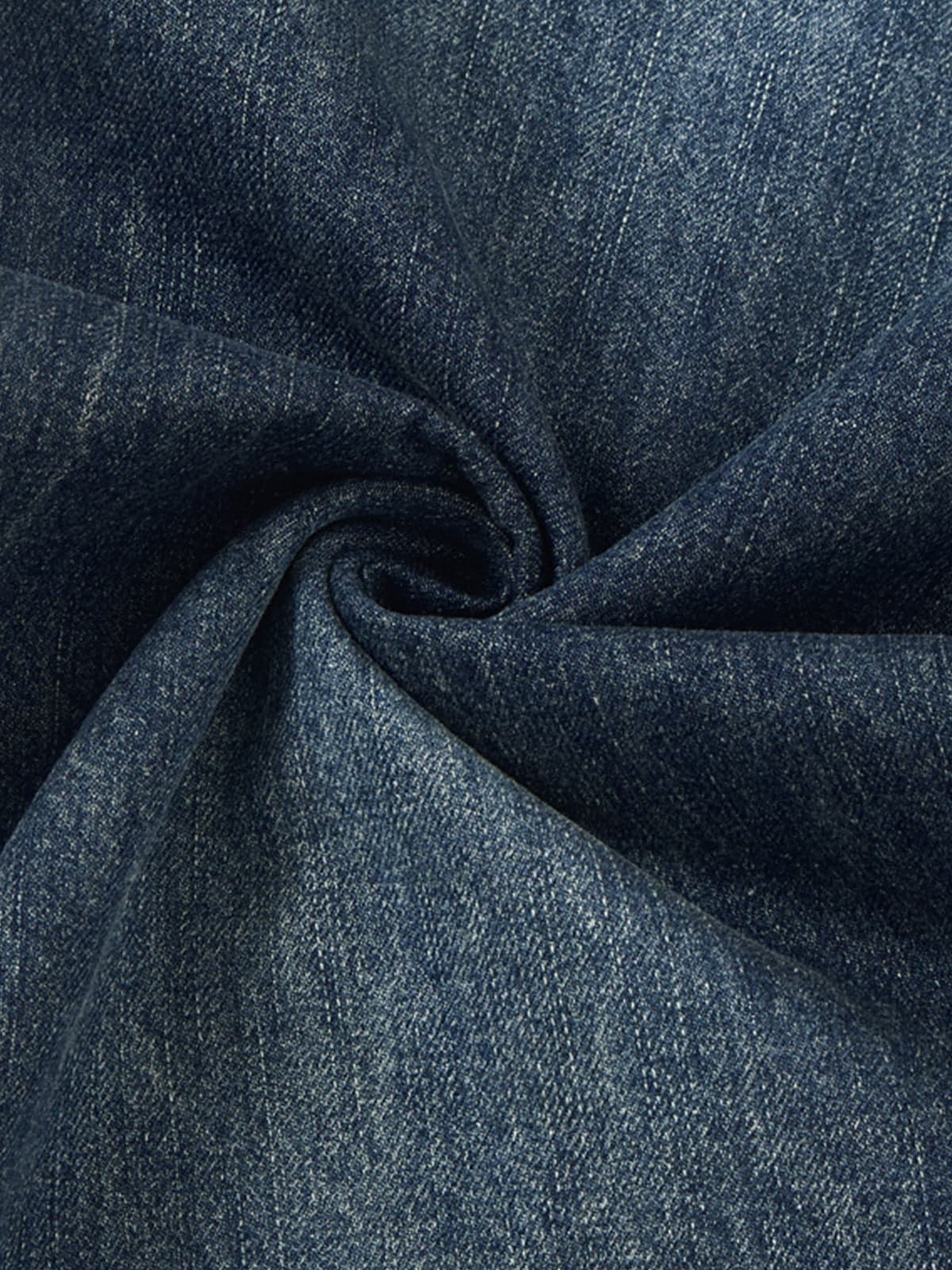 Distressed Whiskered Barrel Jeans - Image 6