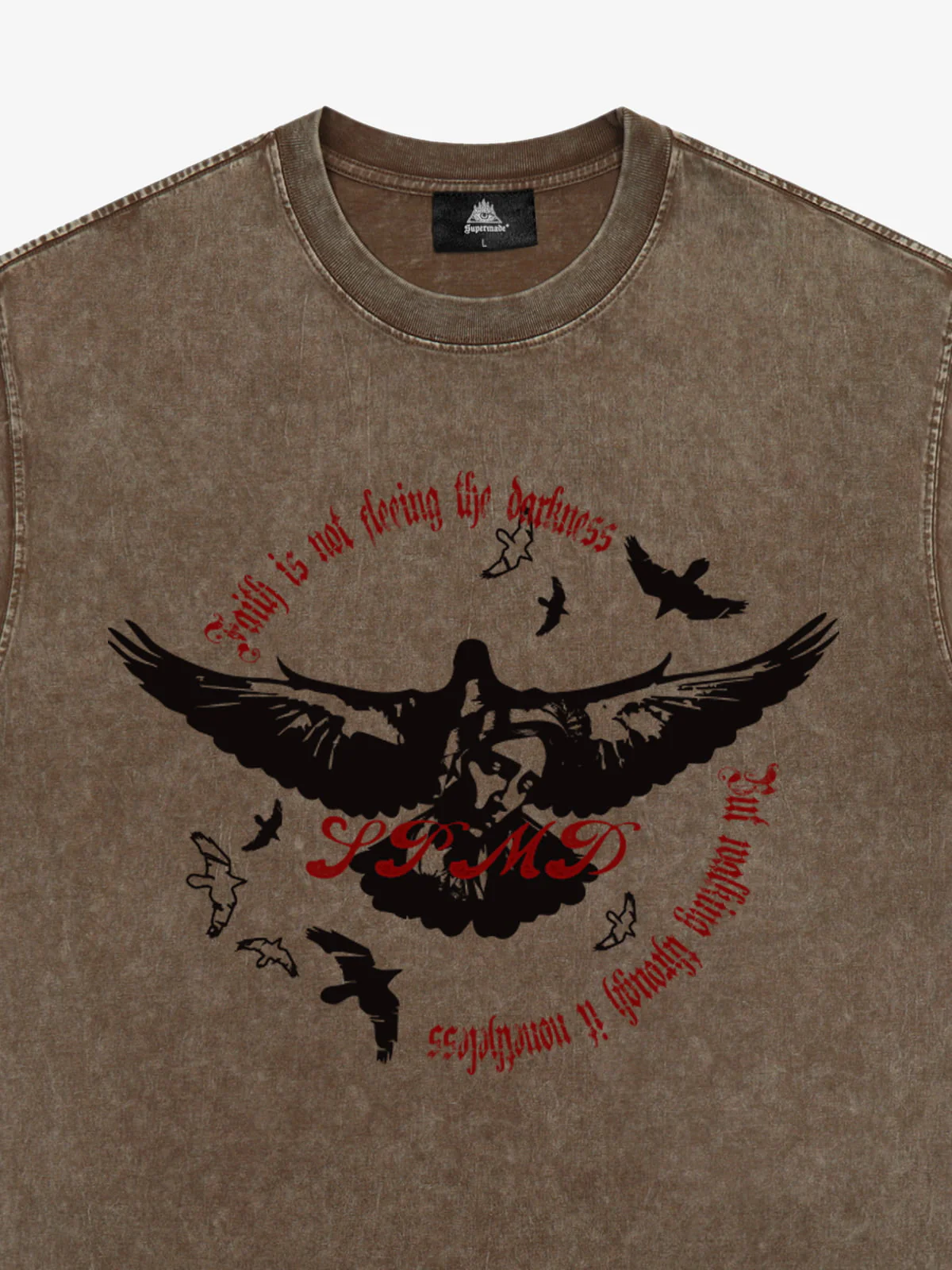 Original Vintage Washed Slogan Graphic T-Shirt - Image 2