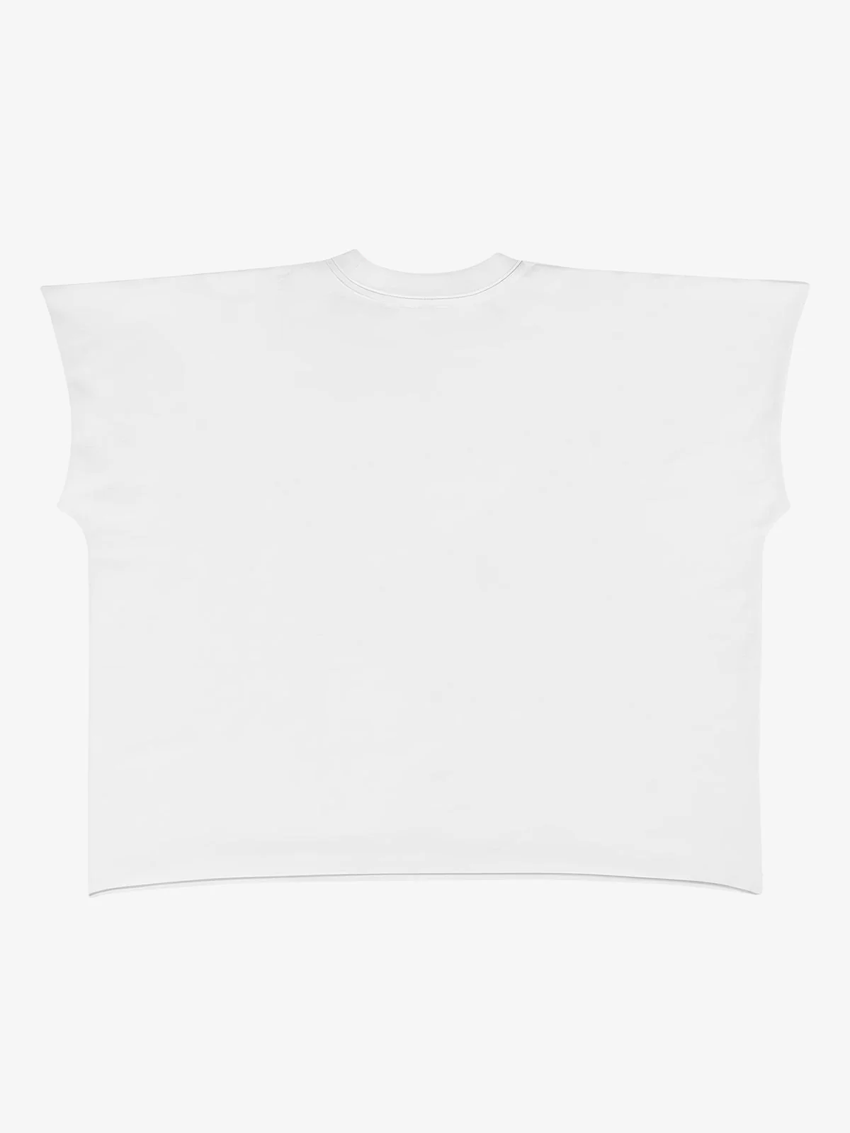 Gothic Text Graphic Cut-Off Sleeveless T-Shirt - Image 7