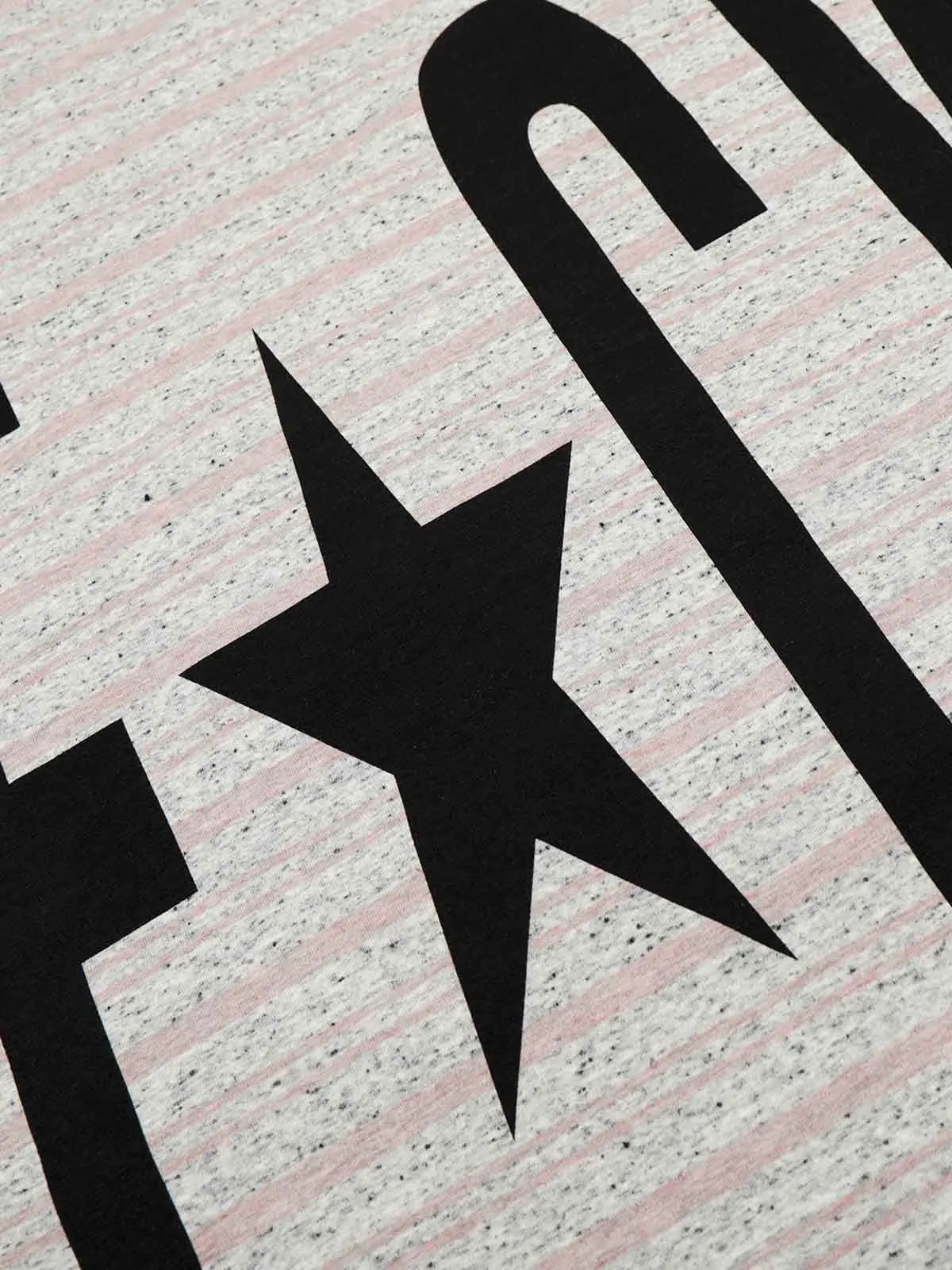 Graphic Letter Star Print Long Sleeve T-Shirt - Image 6