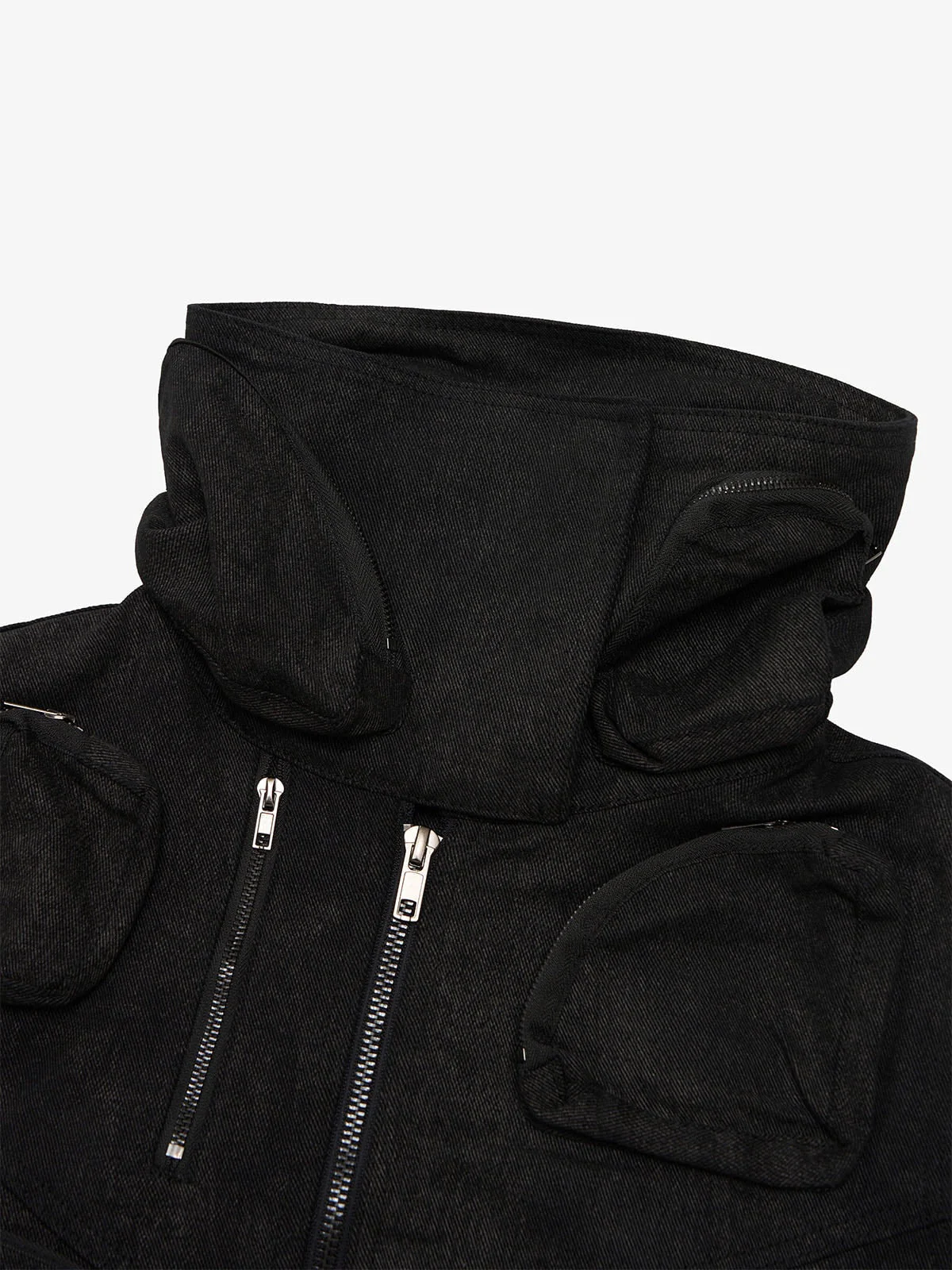 Heavy-Duty Multi-Pocket Multi-Zipper Vest - Image 11
