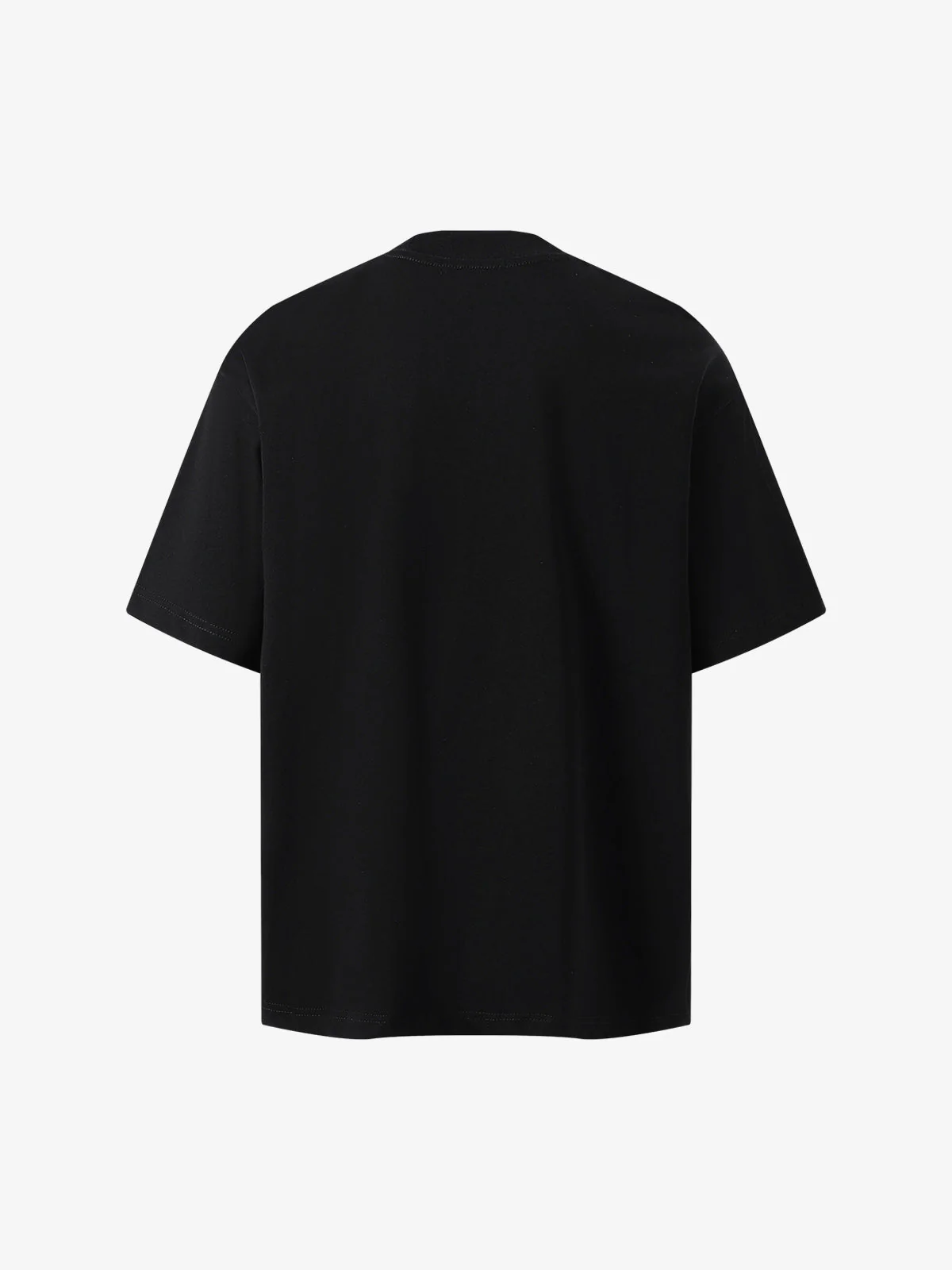 Heavy Embroidery Lightning Heart Print T-Shirt - Image 9