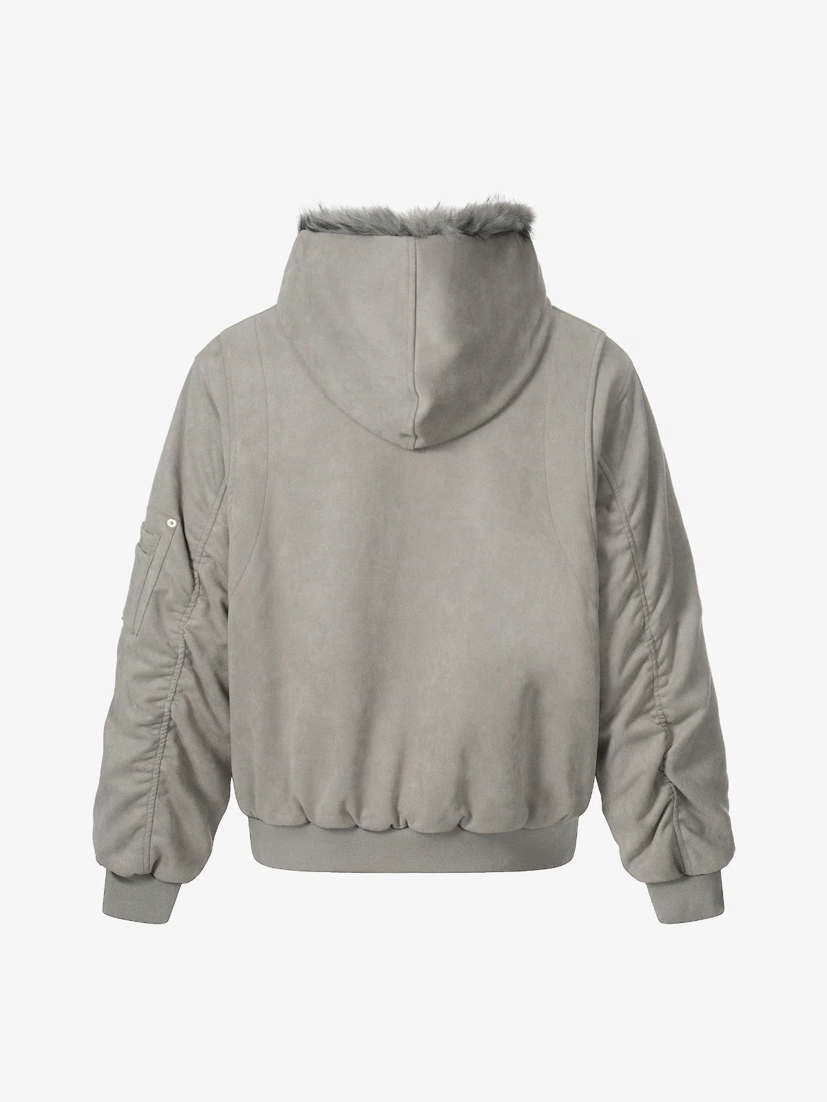 Street Fur Reversible Hooded Jacket - 2493 - Image 9