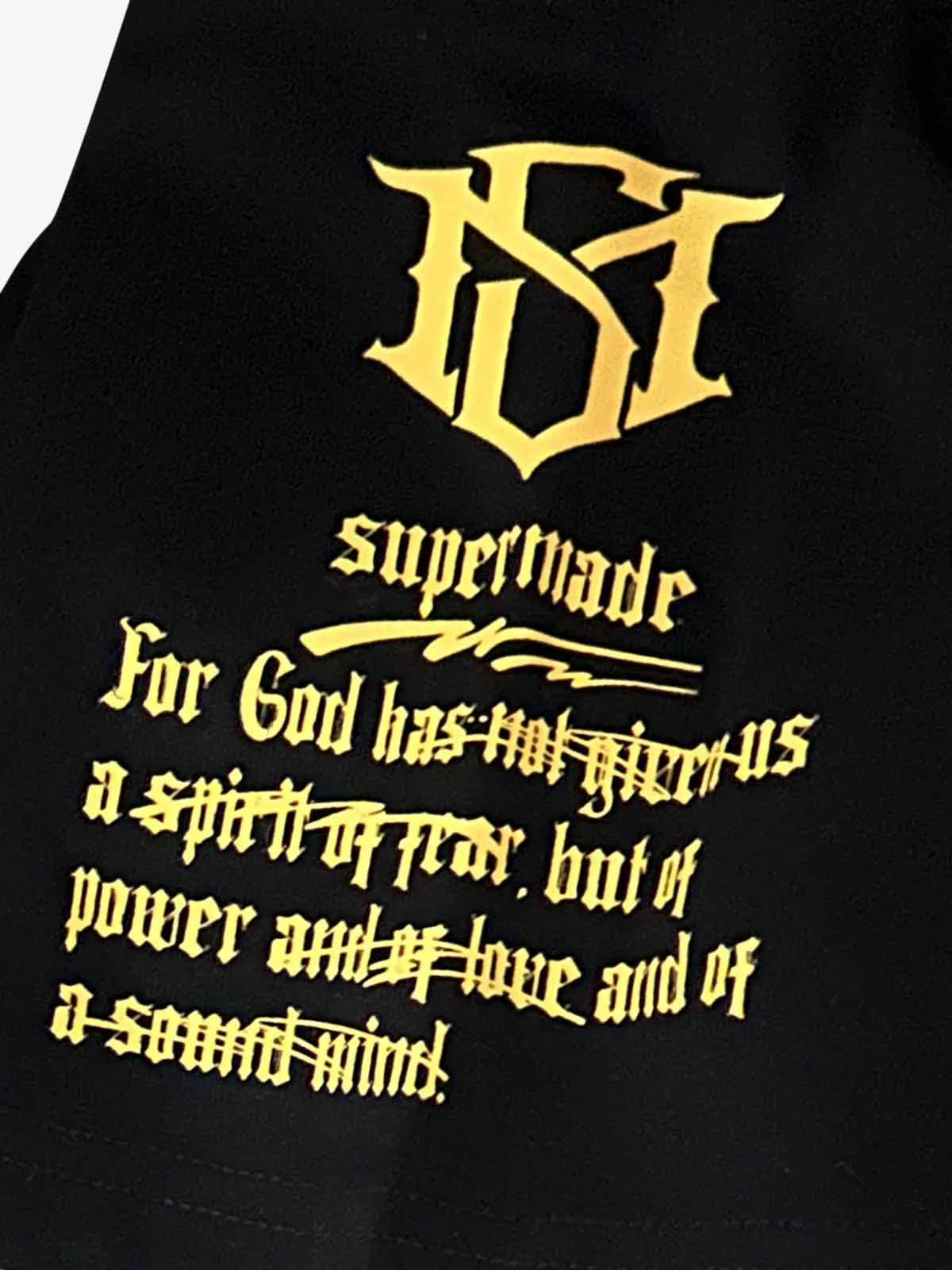 Hip-Hop Punk Faux Two-Piece Long-Sleeved T-Shirt - 2457 - Image 6