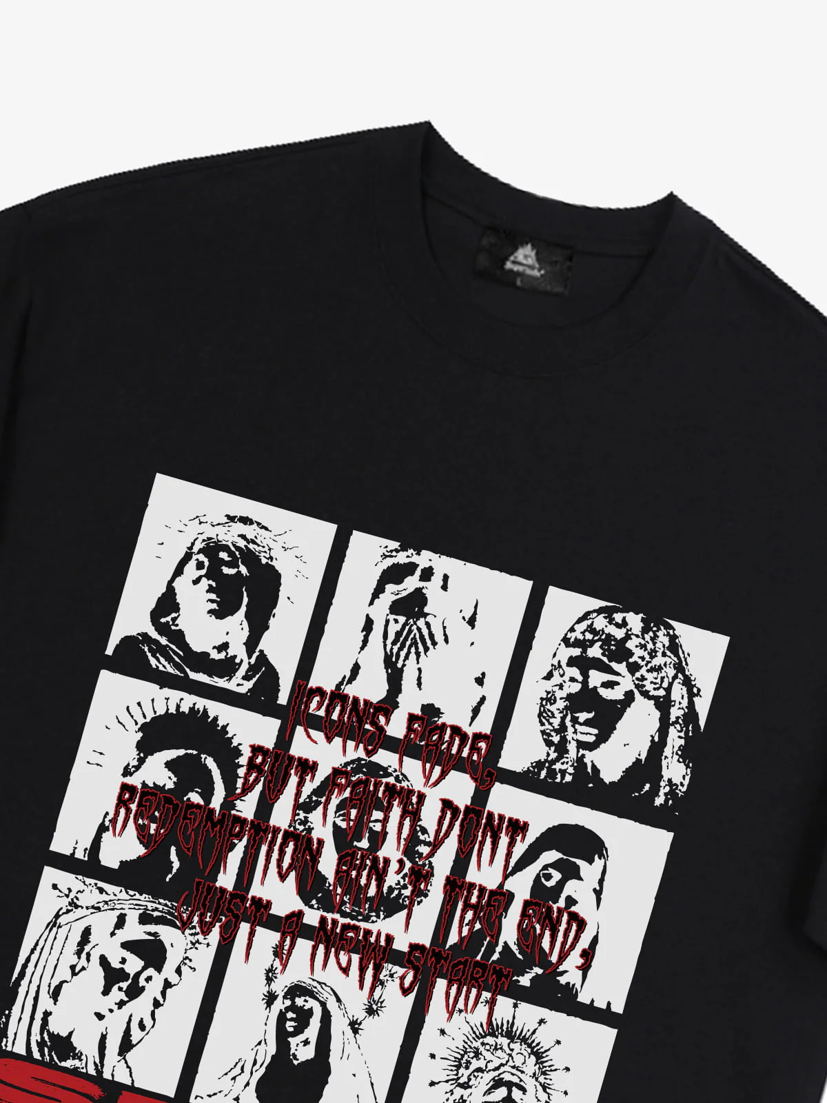Original Saint Slogan Graphic T-Shirt - Image 11
