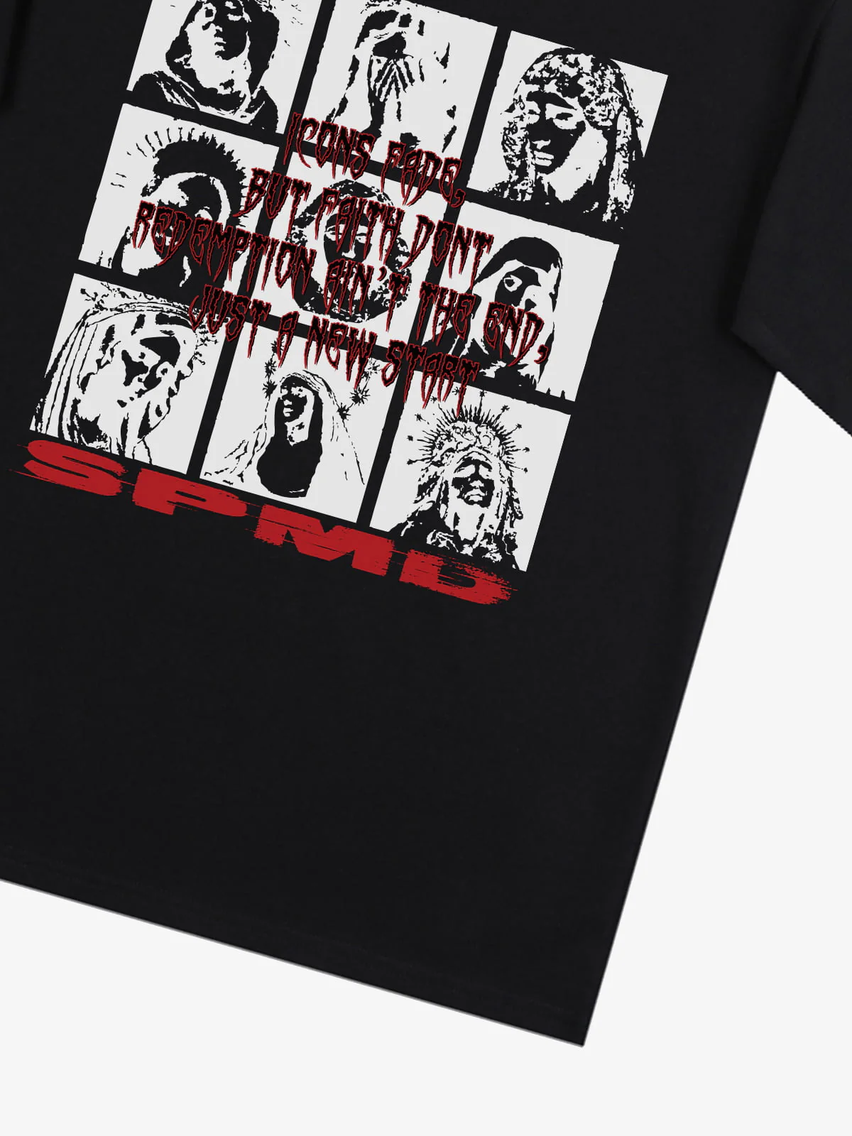Original Saint Slogan Graphic T-Shirt - Image 16