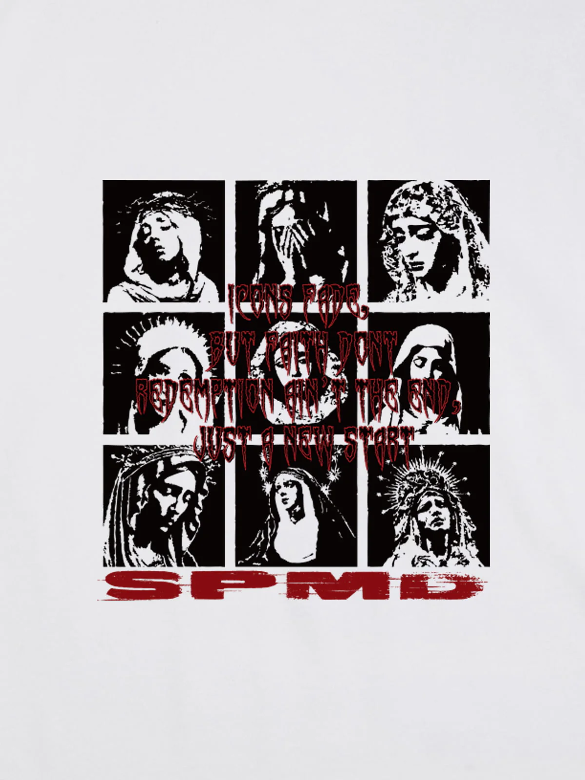 Original Saint Slogan Graphic T-Shirt - Image 17