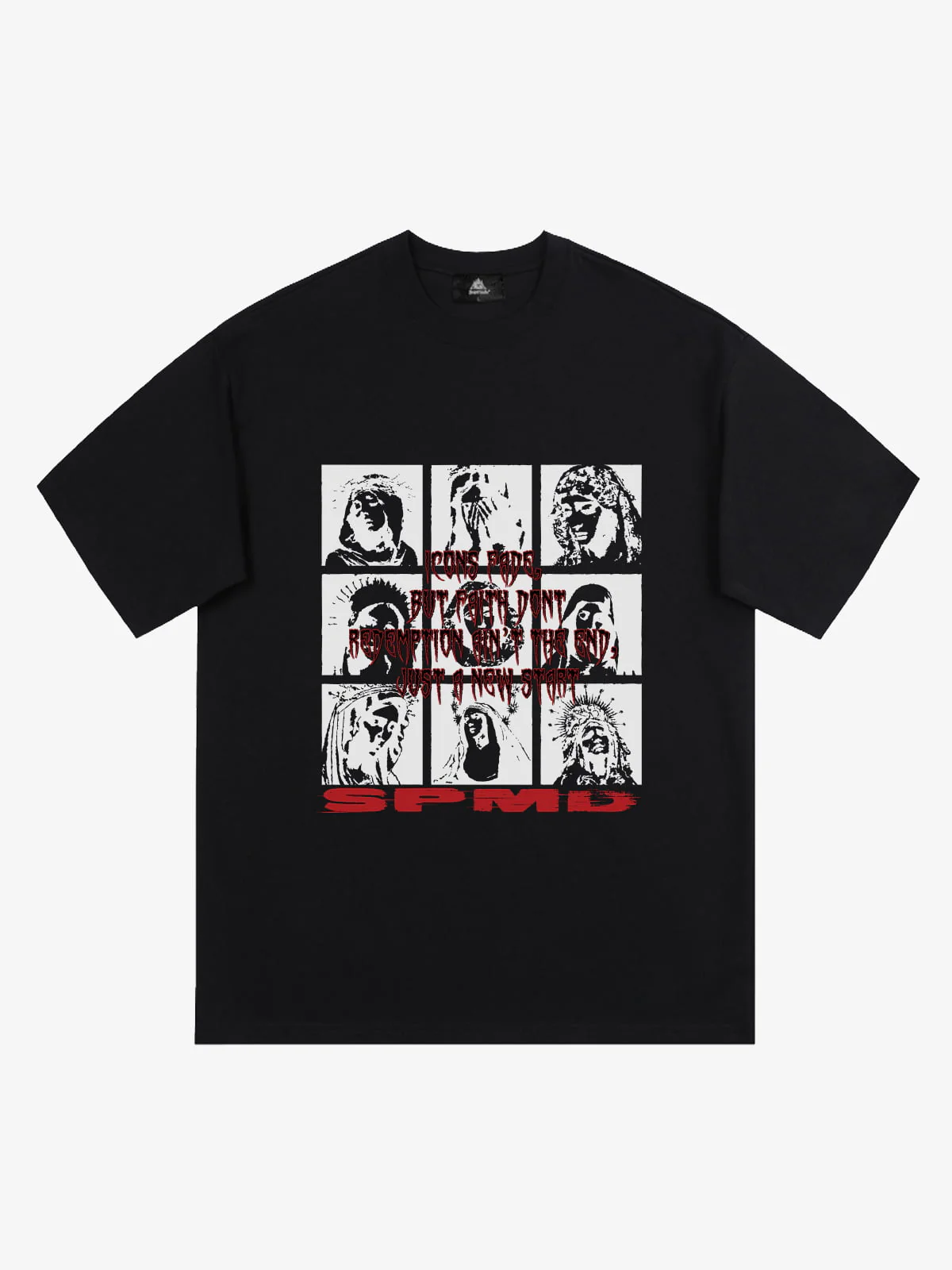 Original Saint Slogan Graphic T-Shirt - Image 3