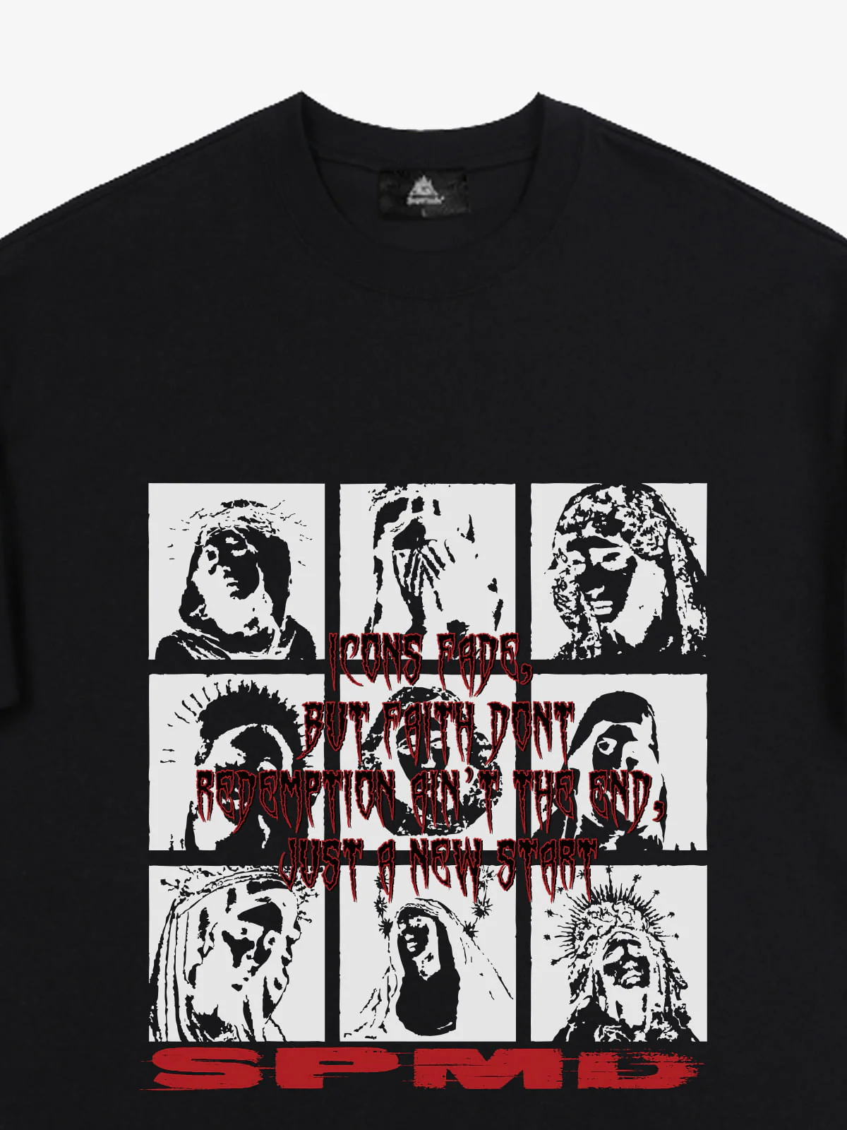 Original Saint Slogan Graphic T-Shirt - Image 7