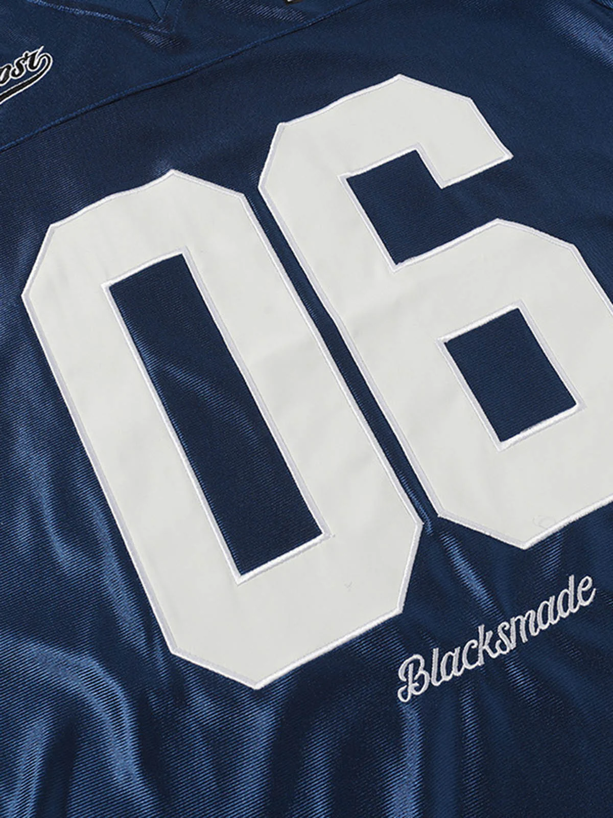 Jersey Loose Satin 06 Stitching Sports T-Shirt - Image 10