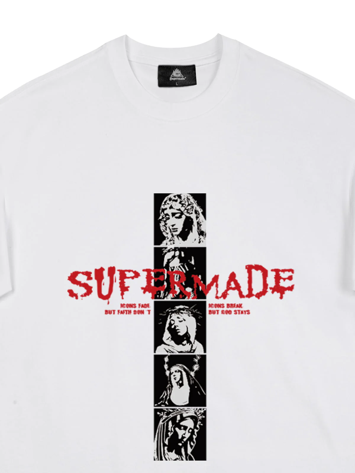 Mary Vintage-Inspired Graphic Design T-Shirt - Image 17