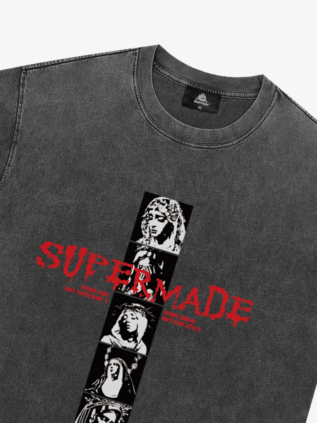 Mary Vintage-Inspired Graphic Design T-Shirt - Image 3