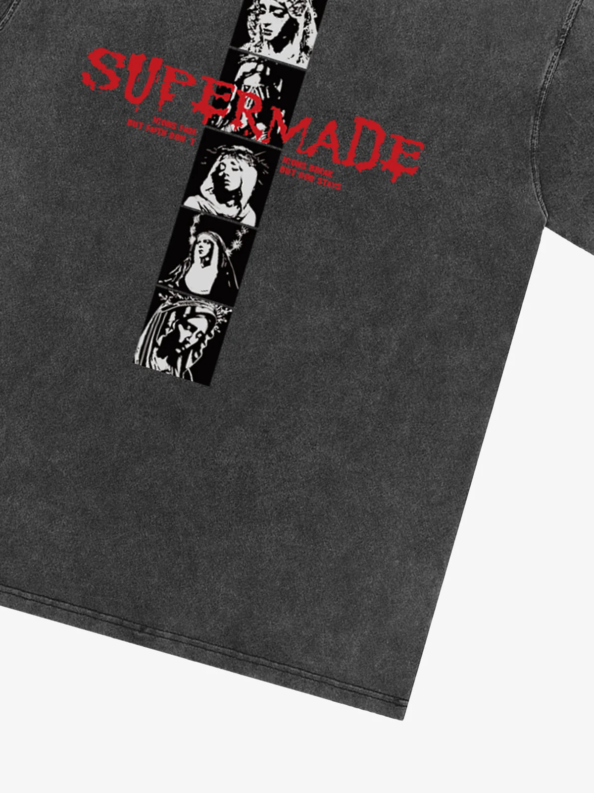 Mary Vintage-Inspired Graphic Design T-Shirt - Image 4