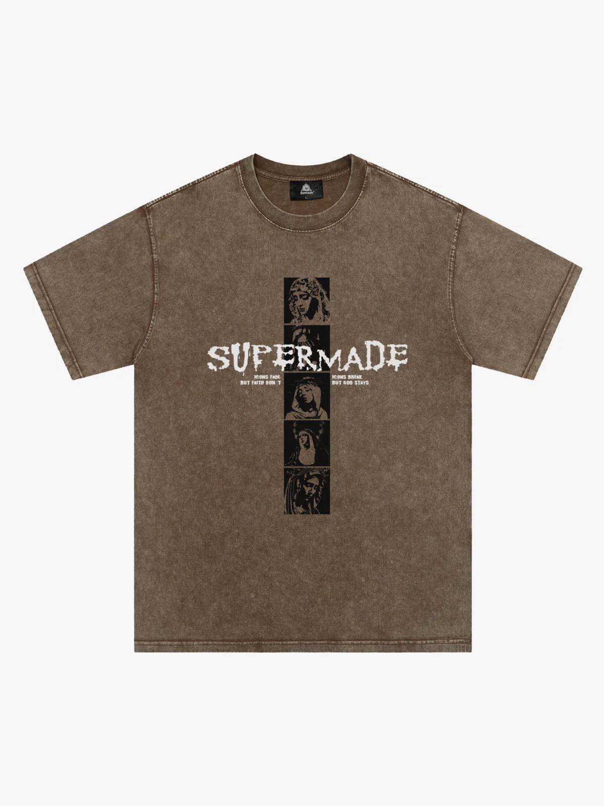 Mary Vintage-Inspired Graphic Design T-Shirt - Image 6
