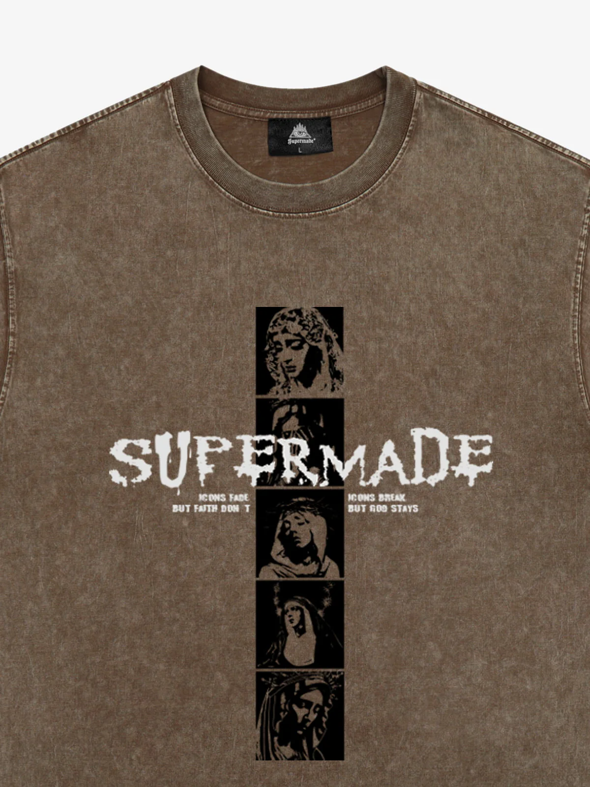 Mary Vintage-Inspired Graphic Design T-Shirt - Image 7