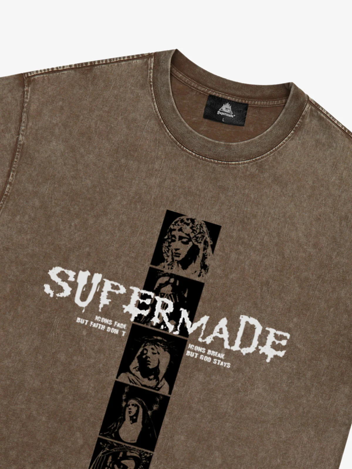 Mary Vintage-Inspired Graphic Design T-Shirt - Image 8