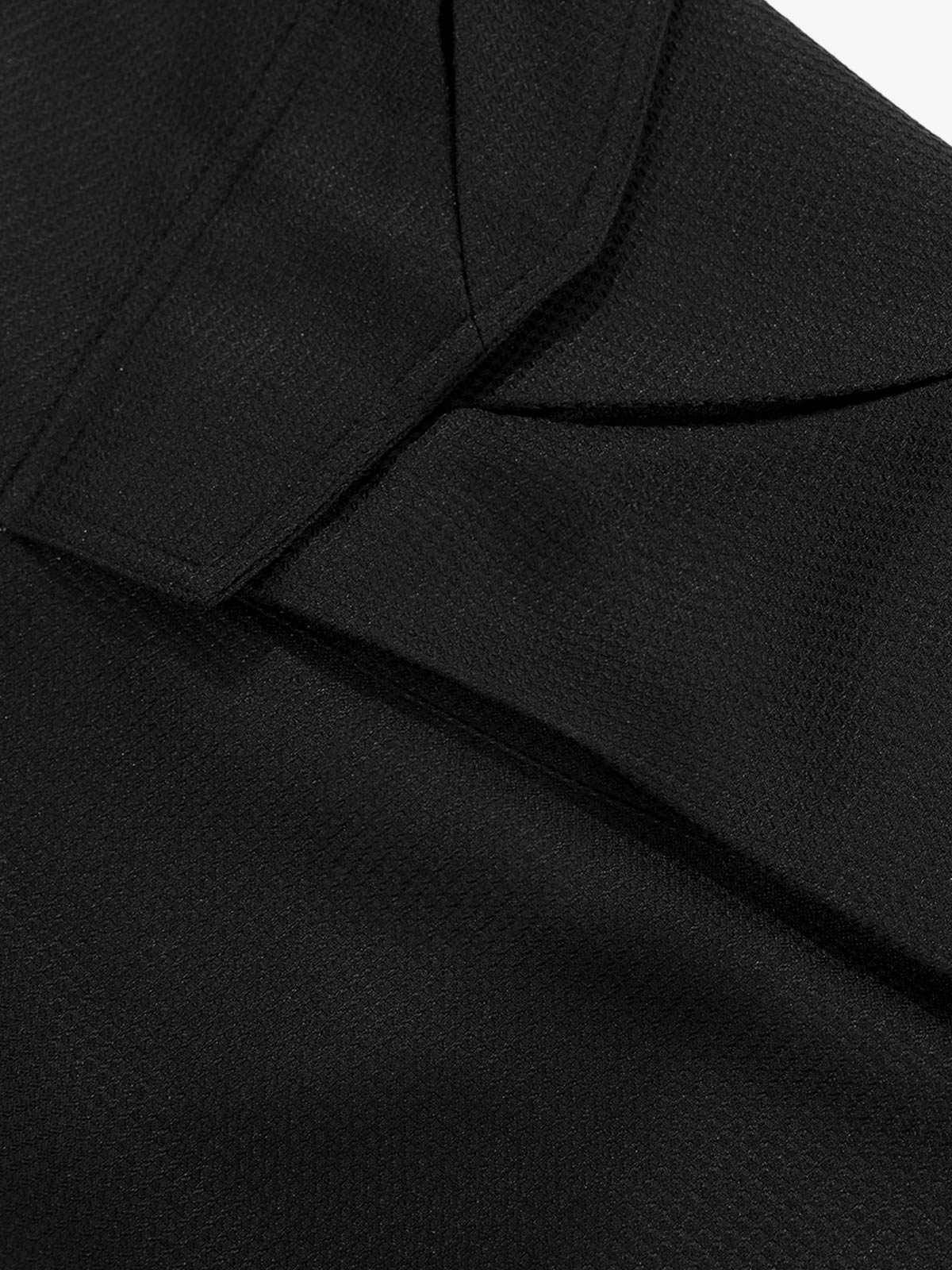 Multi-Pocket Textured Fabric Flared Pants - Image 7