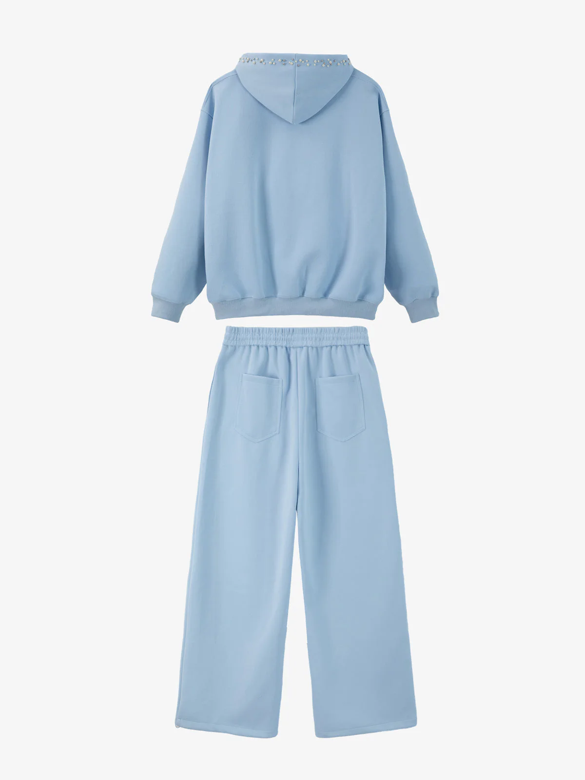 Supermade Pearl Embellished Zip Up Set - 2596 - Image 16