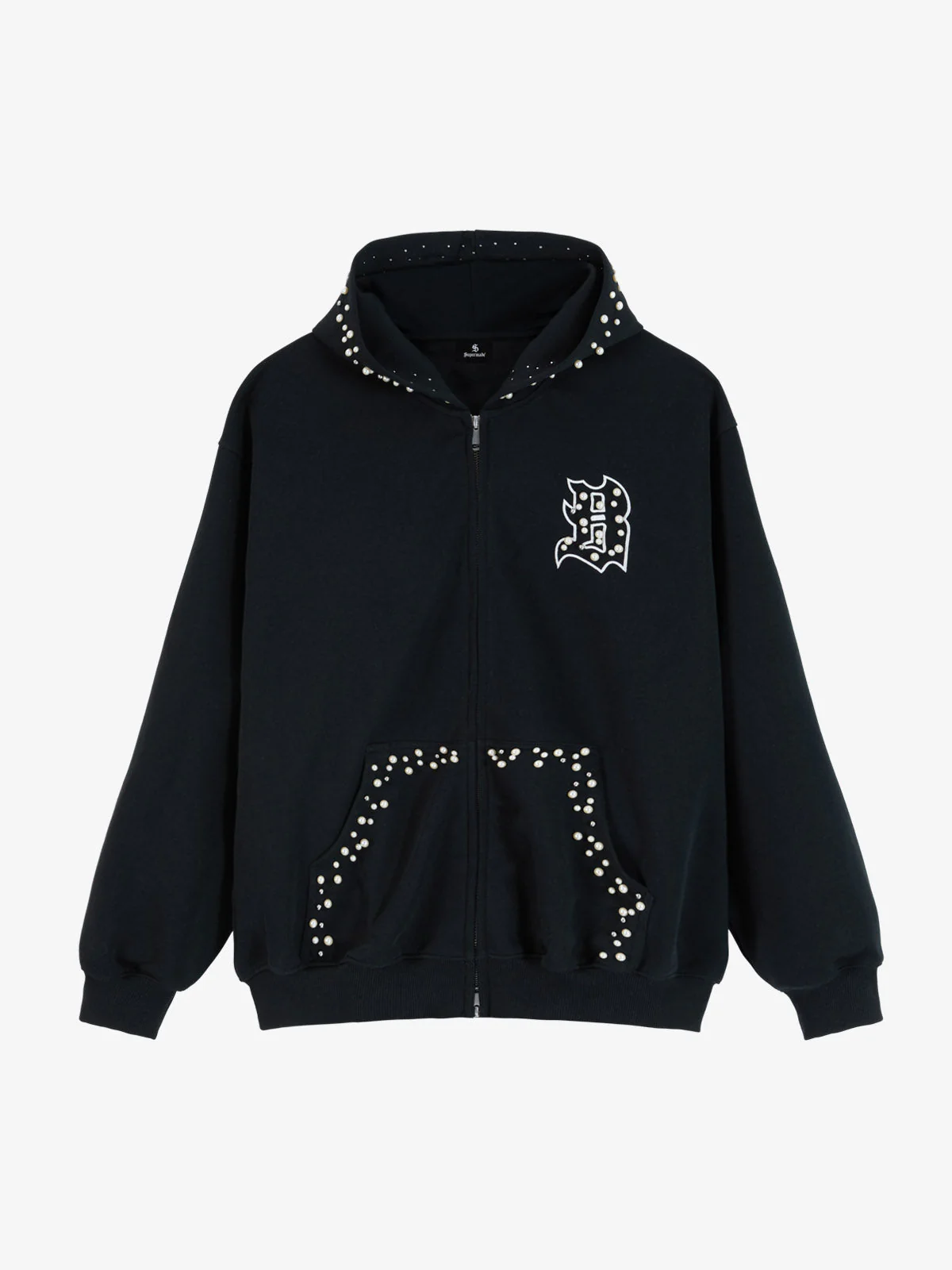 Supermade Pearl Embellished Zip Up Set - 2596 - Image 28
