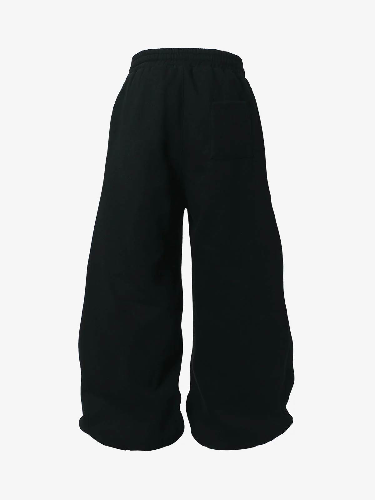Retro Graphic Fleece-Lined Barrel Sweatpants - Image 8