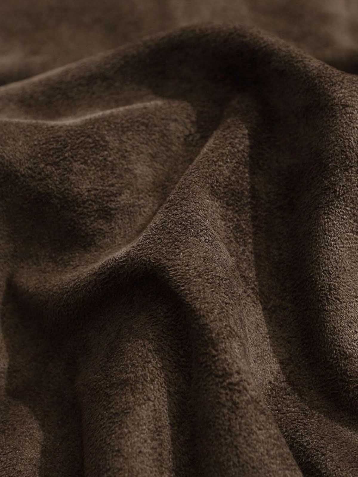 Retro Leopard Fur Collar Padded Bomber Jacket - Image 15
