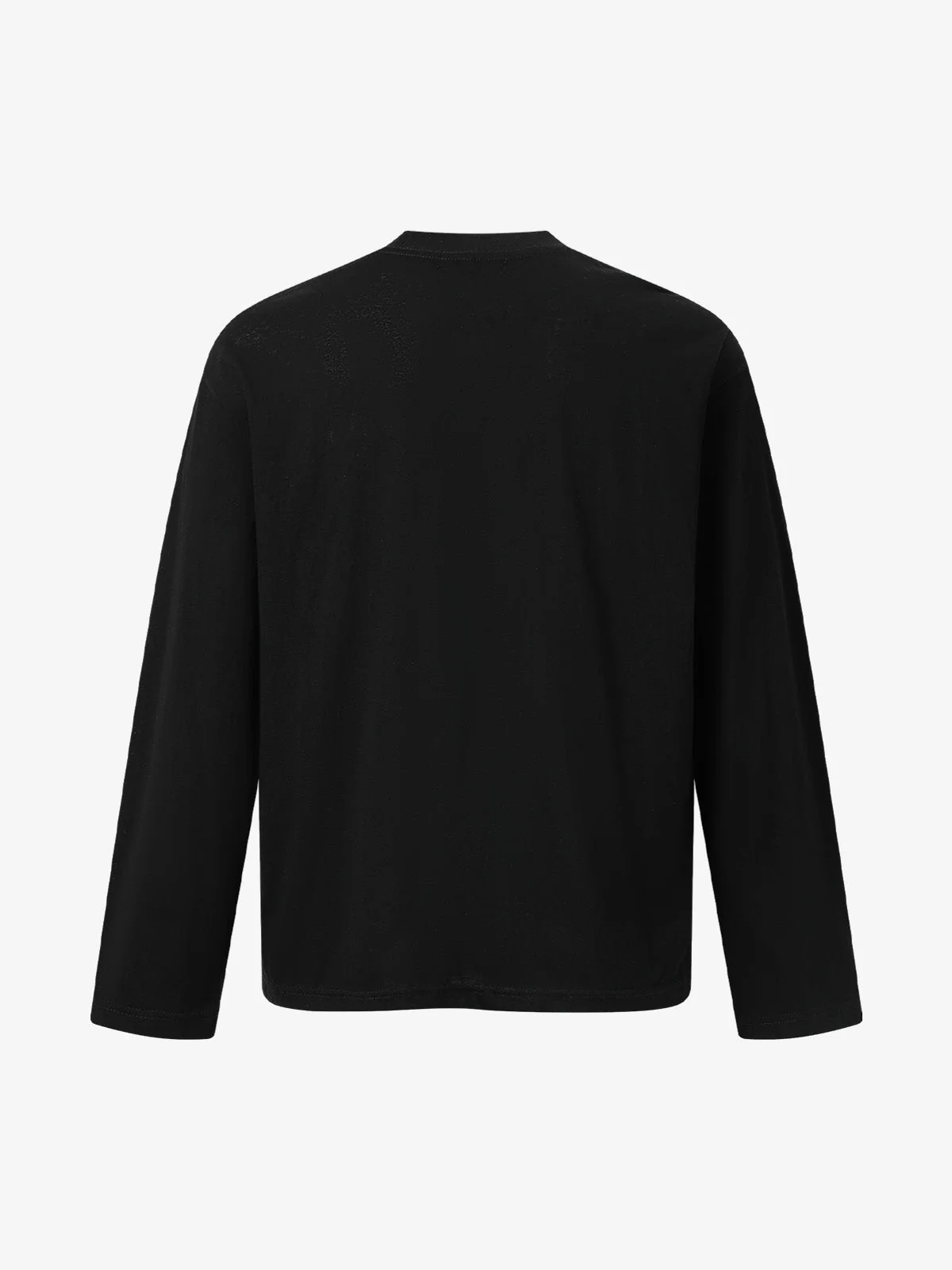 Retro Star Print Long-Sleeved T-Shirt - Image 3