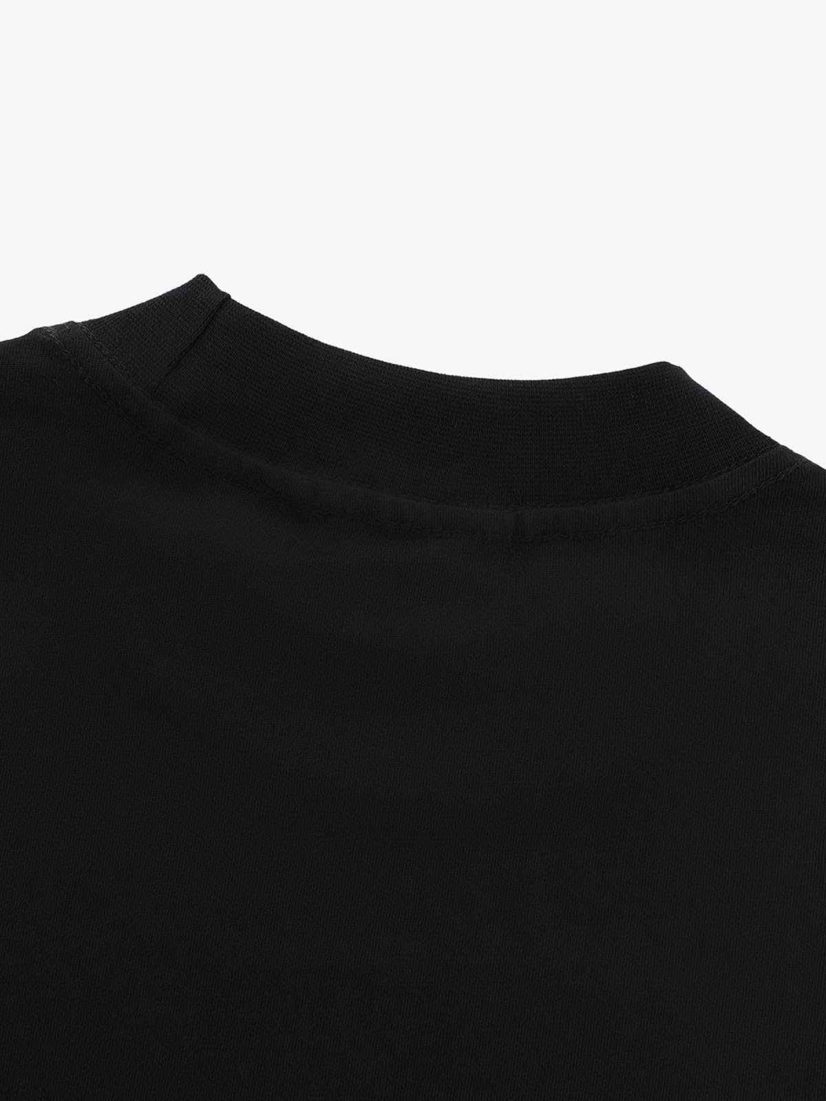 Retro Star Print Long-Sleeved T-Shirt - Image 4