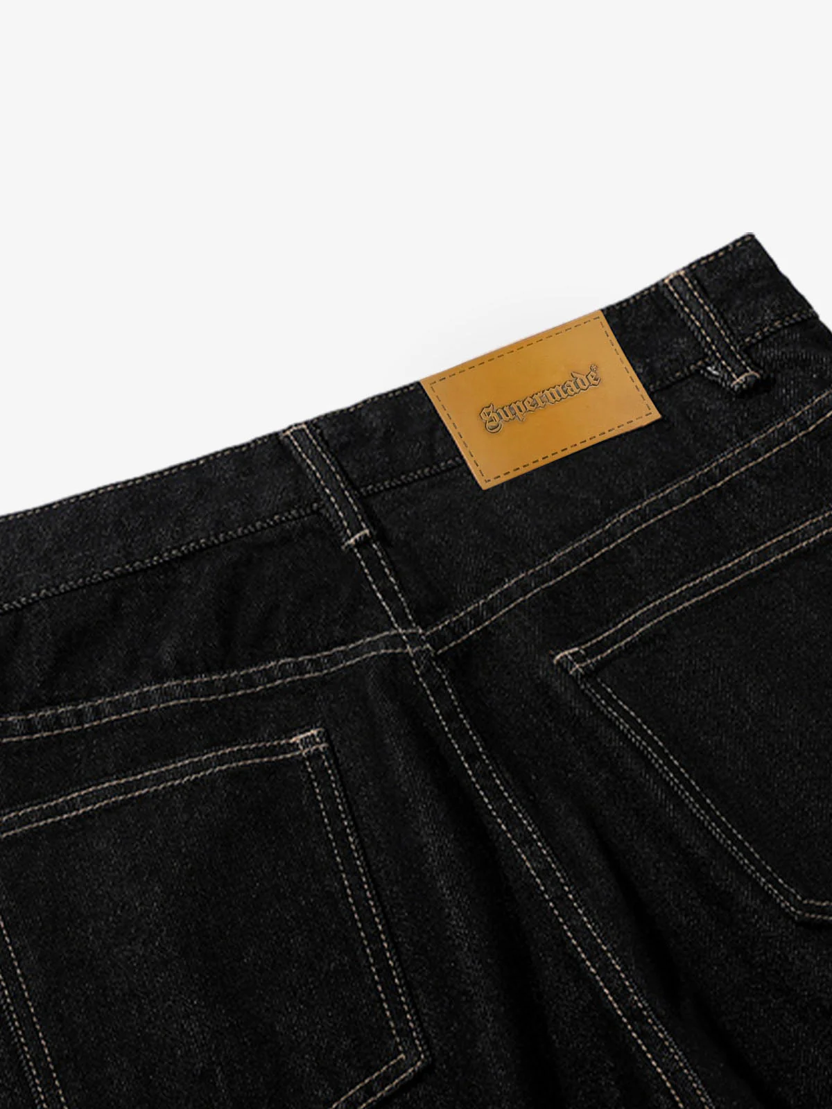 Reverse-Stitched Multi-Button Jeans - Image 6