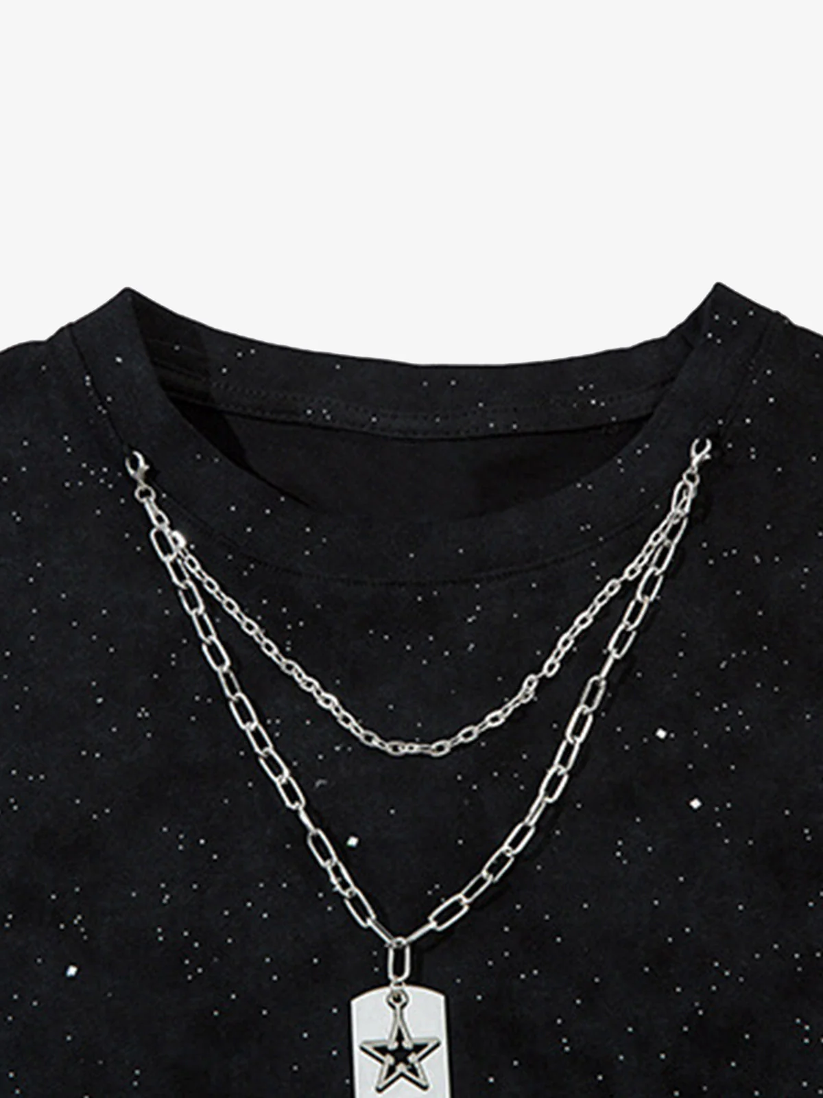 Street Chain Waistcoat Ripped Vest - Image 6