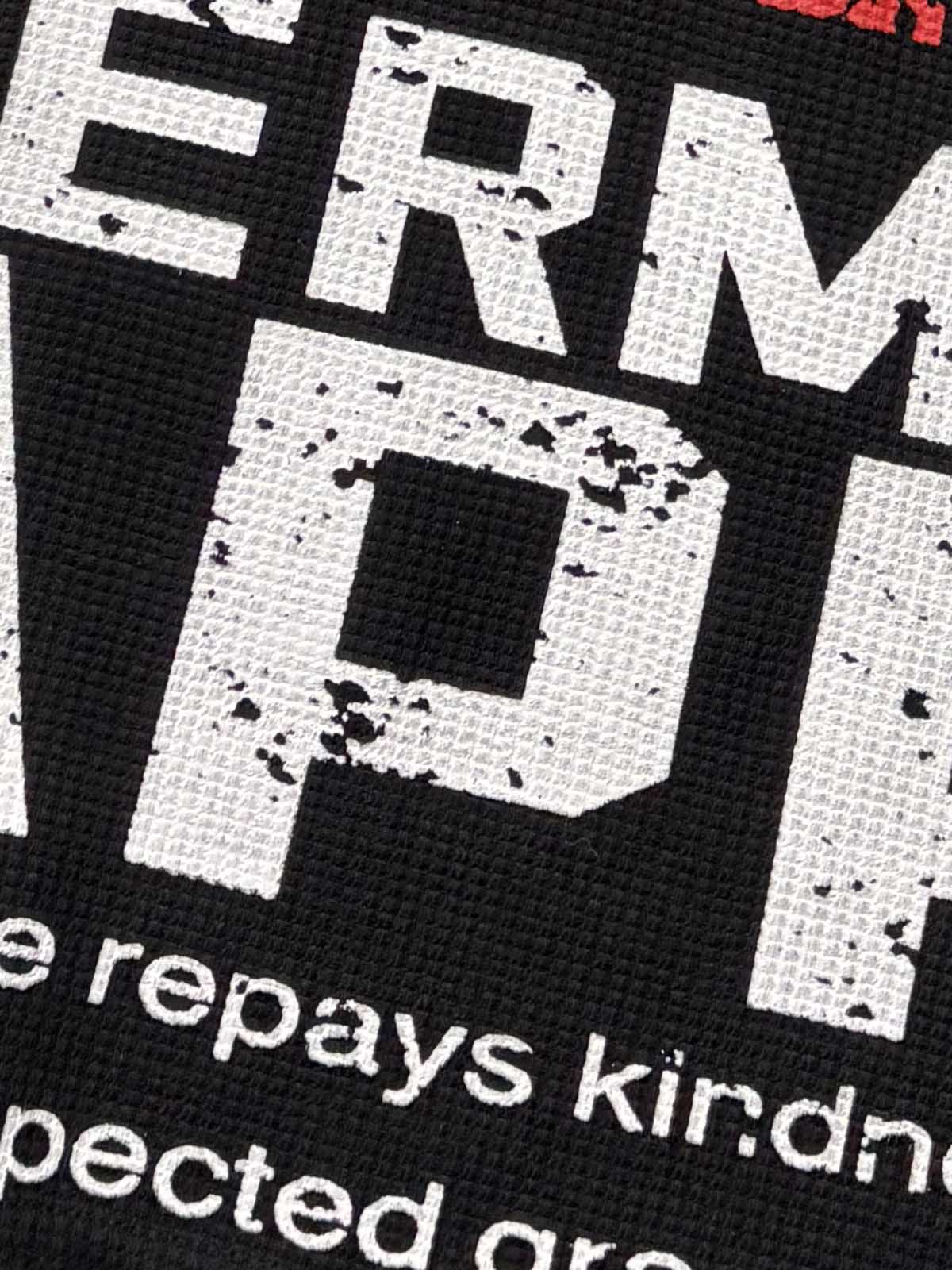 Street Cross Lettering Print Long-Sleeved T-Shirt - Image 14