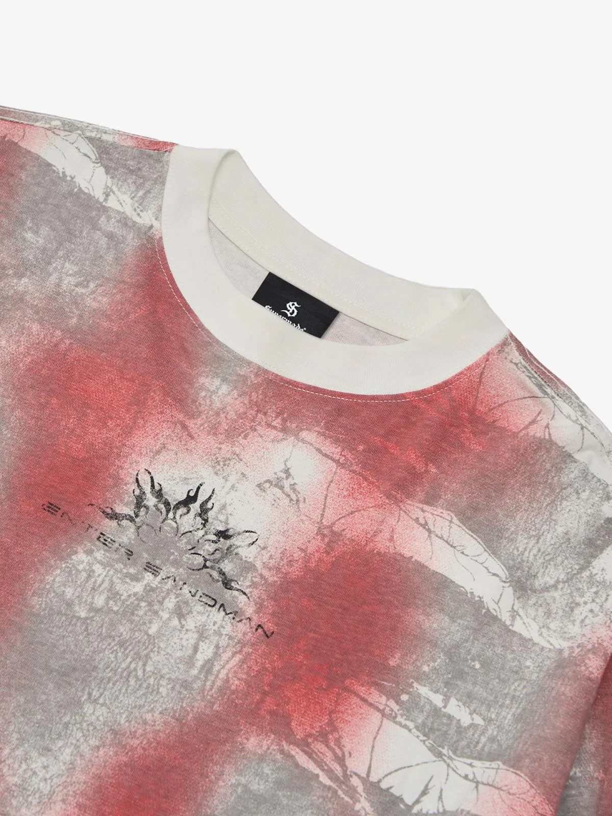 Street Dirty Bye Gradient Design Long-Sleeved T-Shirt - Image 7