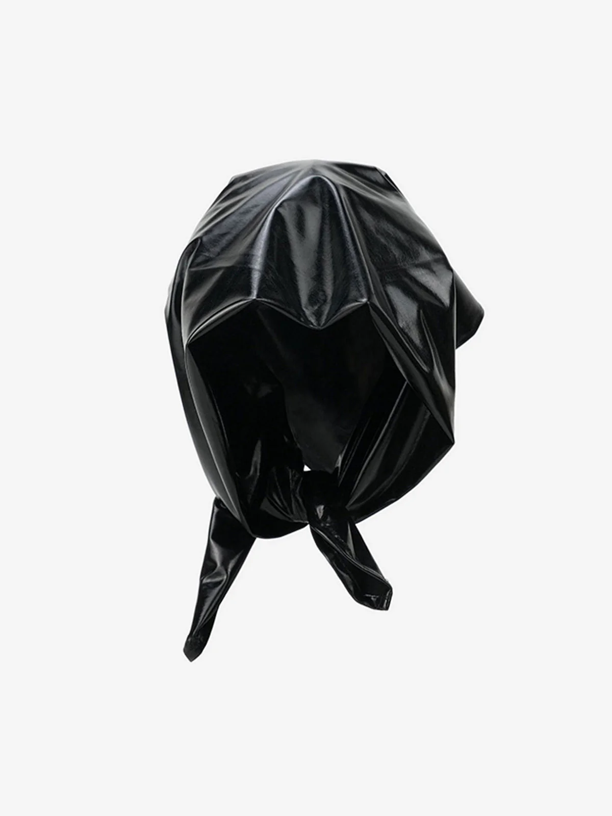 Street PU Leather Triangle Head Scarf - Image 4