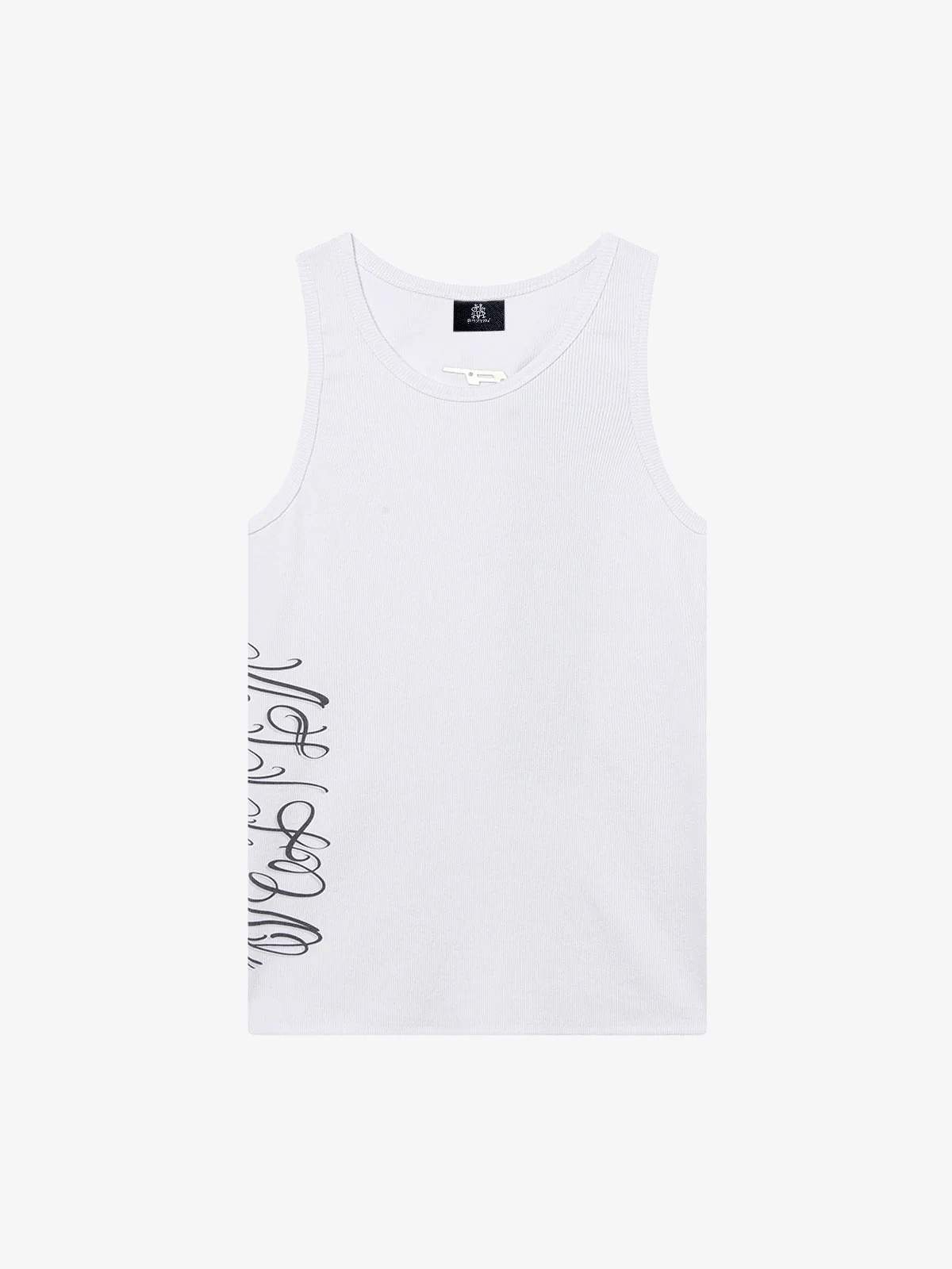 Street Ribbed Slim Fit Printed Vest - Image 9