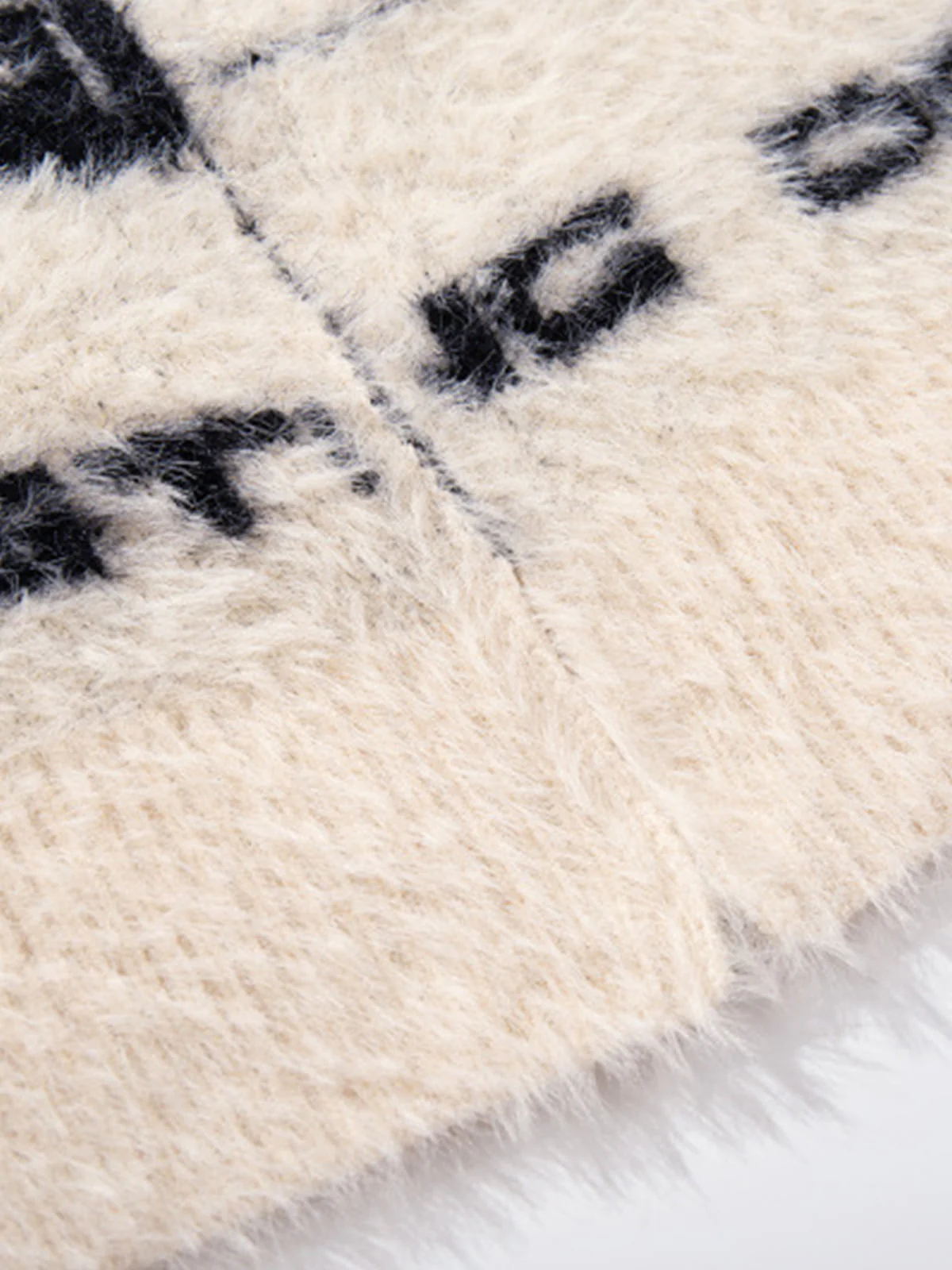 Street Subculture Angel Jacquard Cardigan Sweater - Image 12