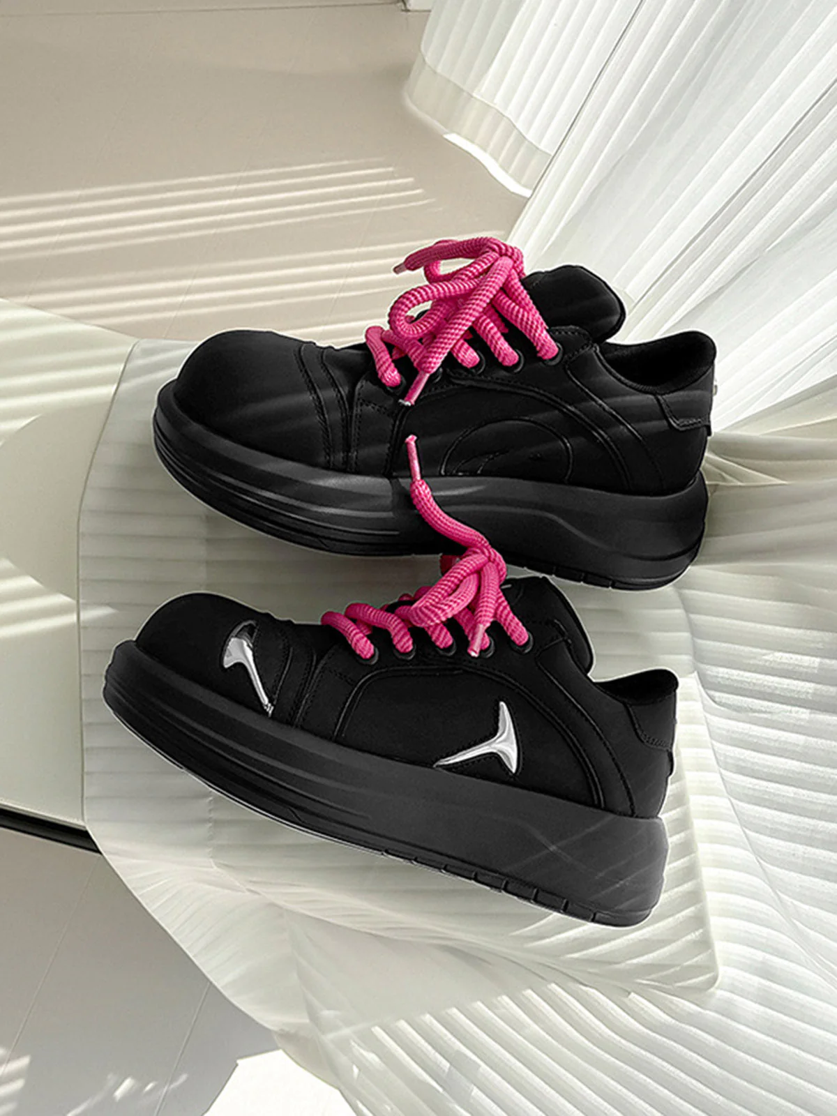 Street Deconstructed Split Whisker Sneakers - Image 8