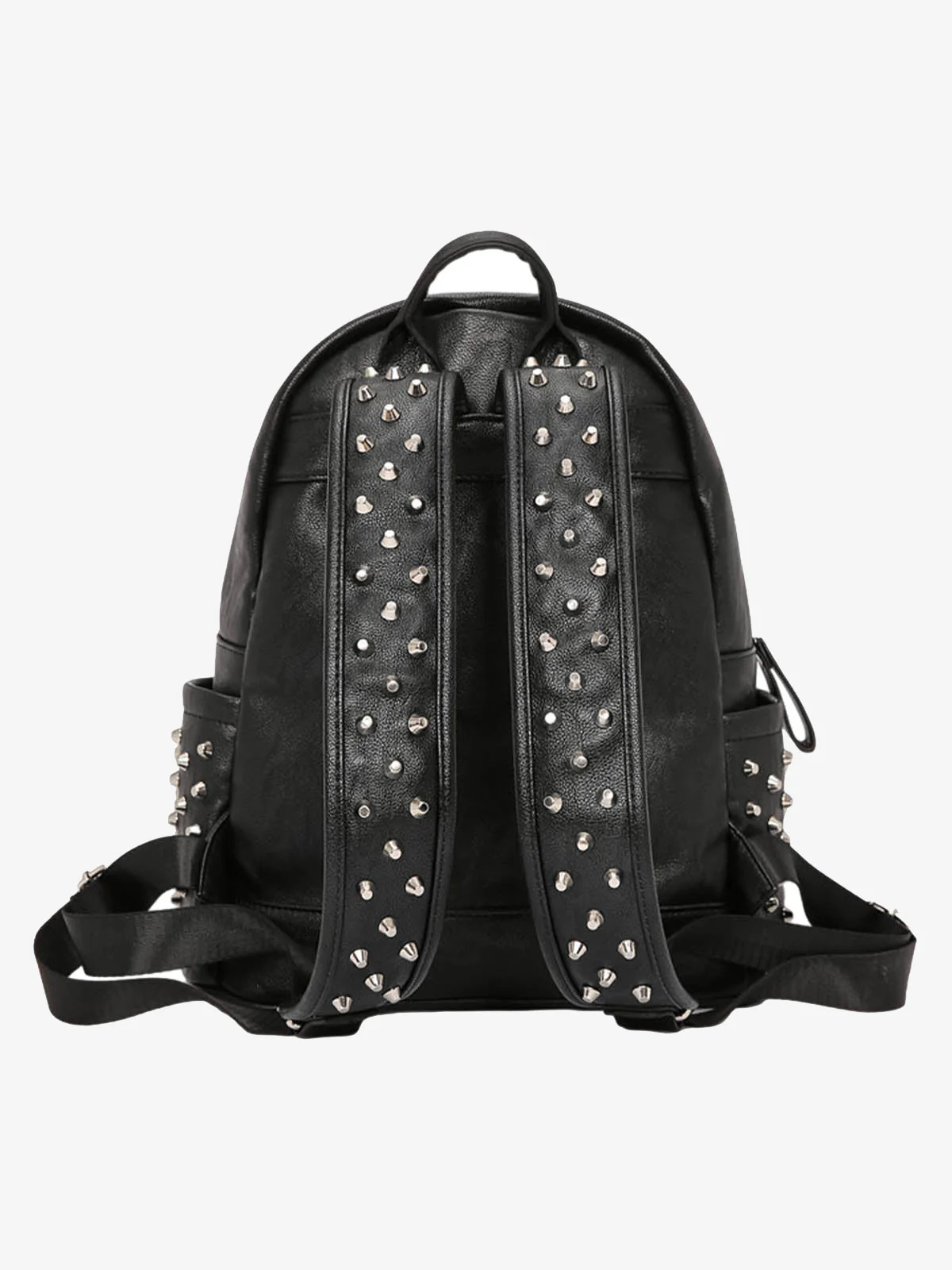 Rivet Crocodile-Print Backpack - 2464 - Image 3